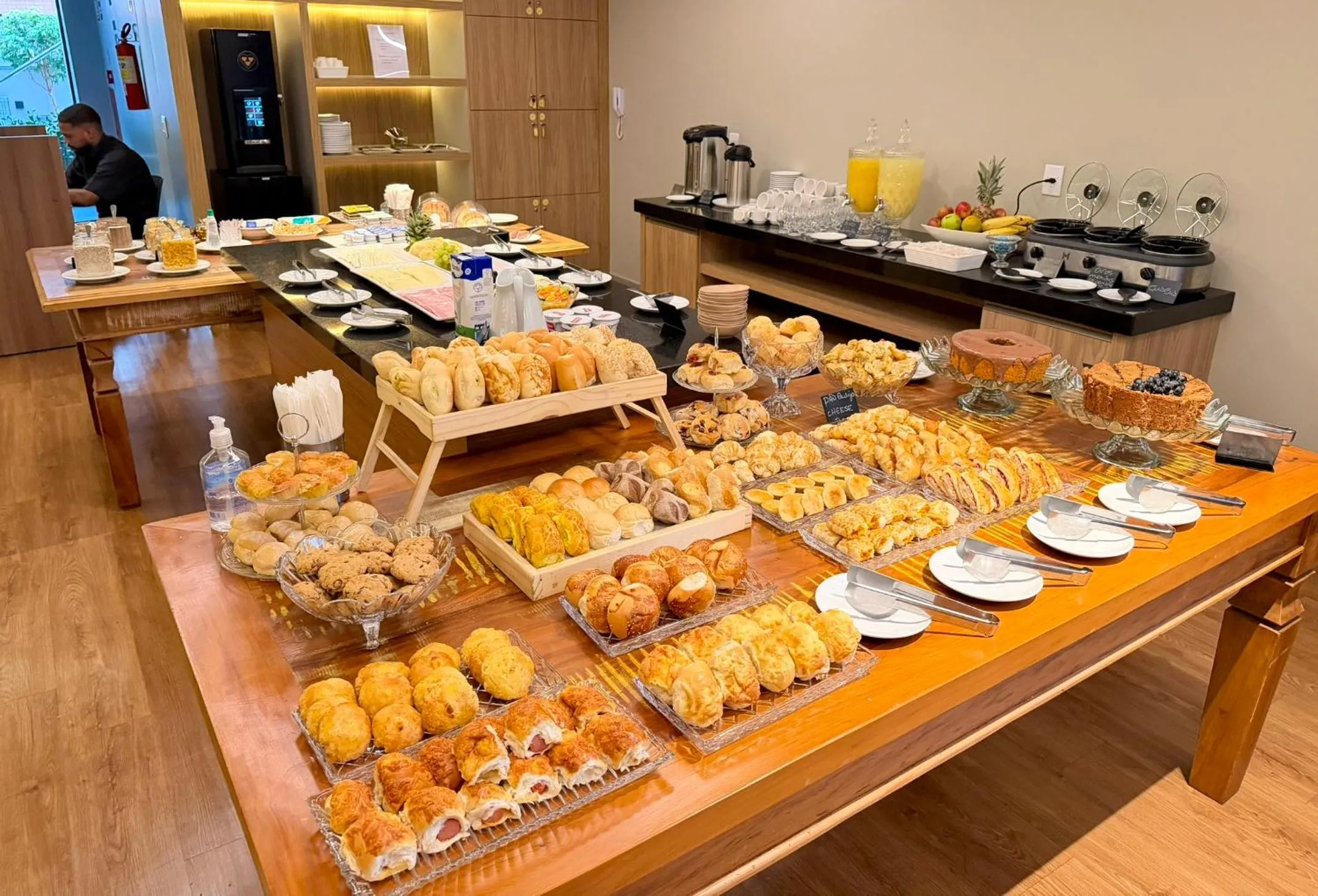 Buffet breakfast in Life Residence
