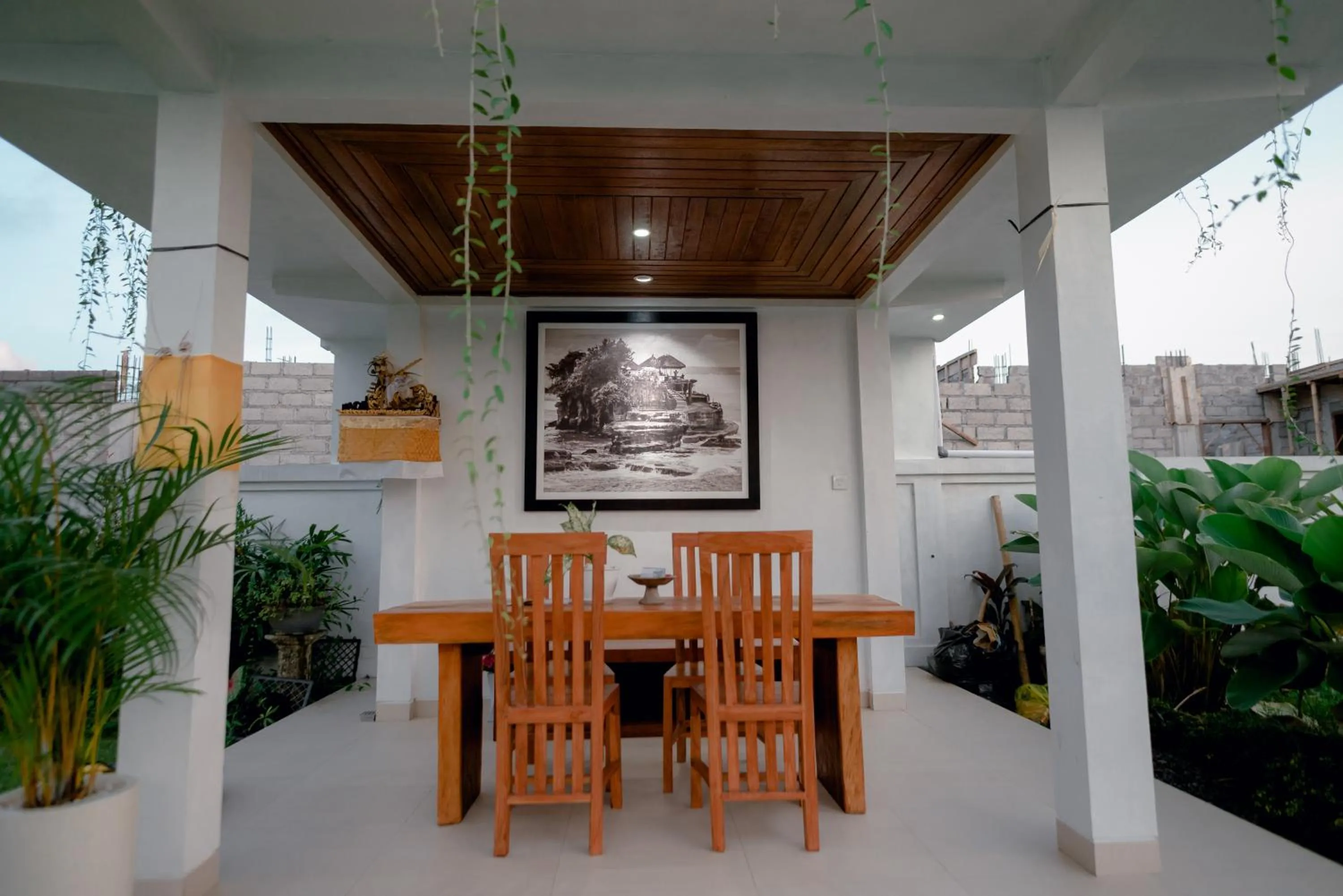 Seating area in Namika Villas Ubud
