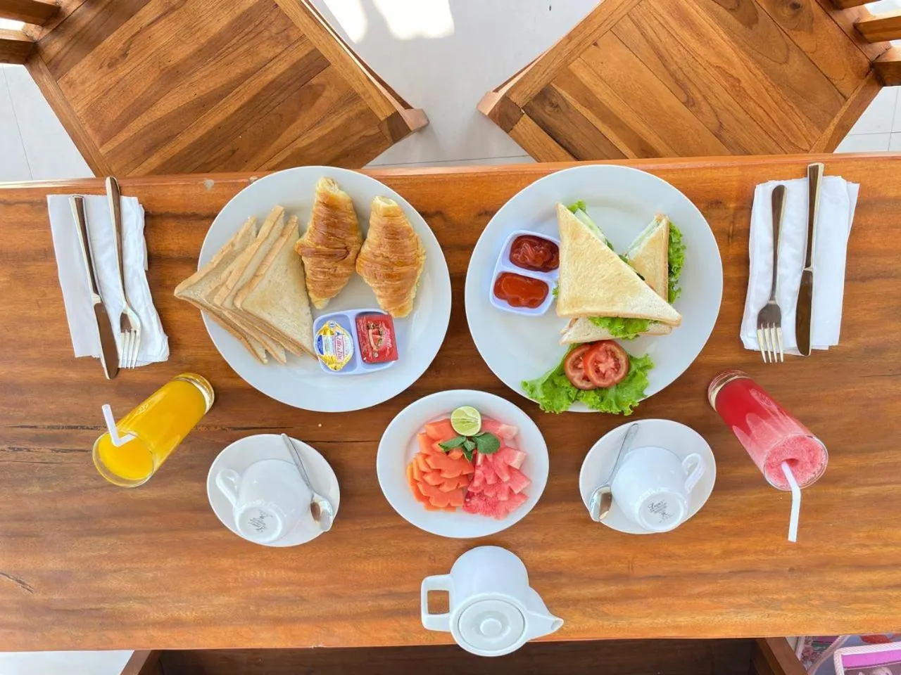 Food and drinks in Namika Villas Ubud