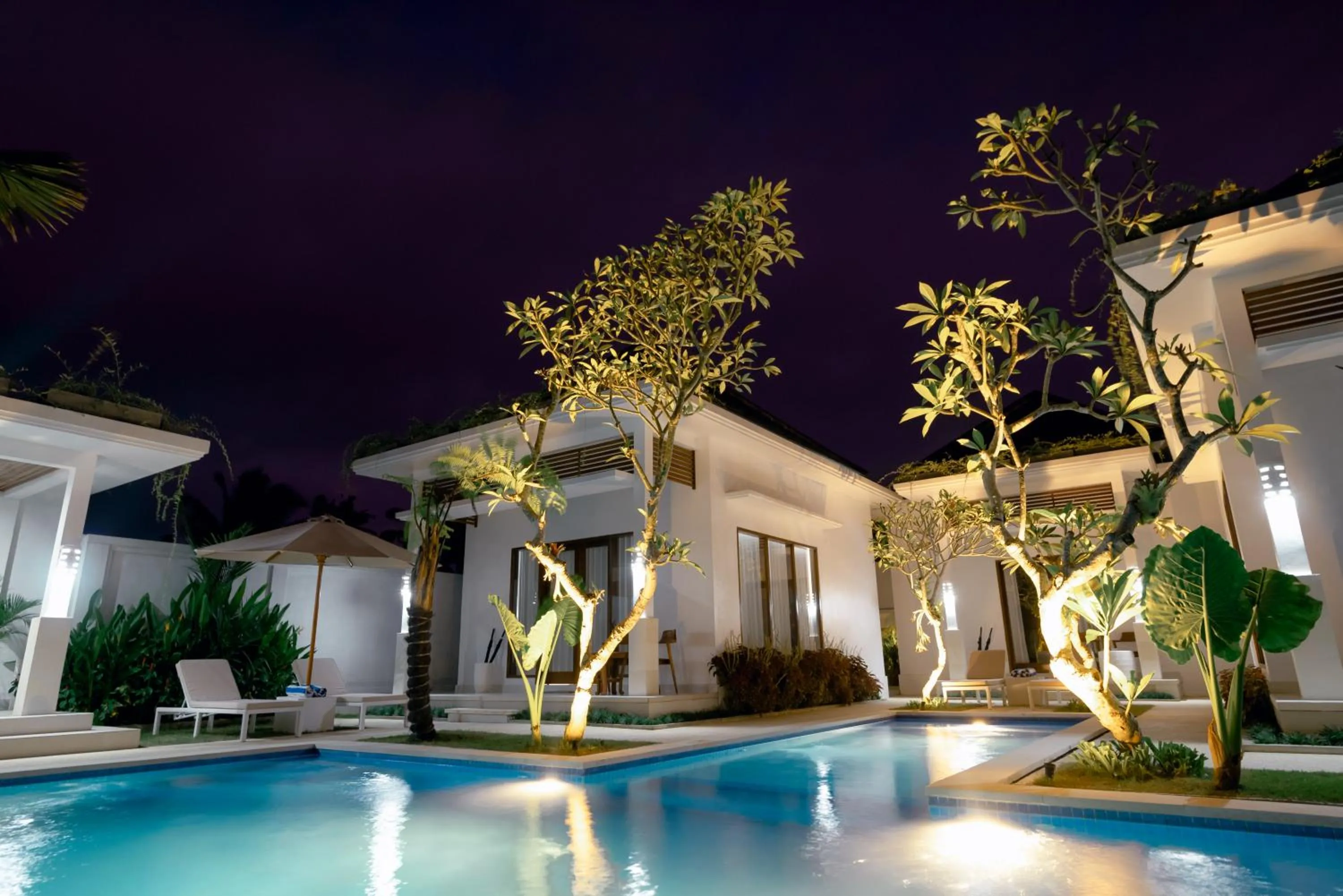 Garden view in Namika Villas Ubud
