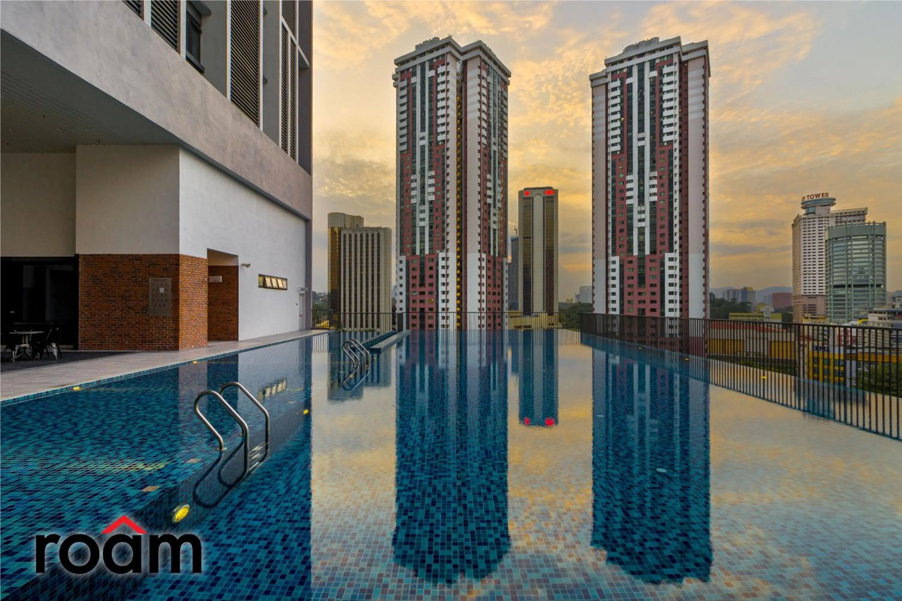 Swimming pool in Chambers Residence, Sunway Putra Mall