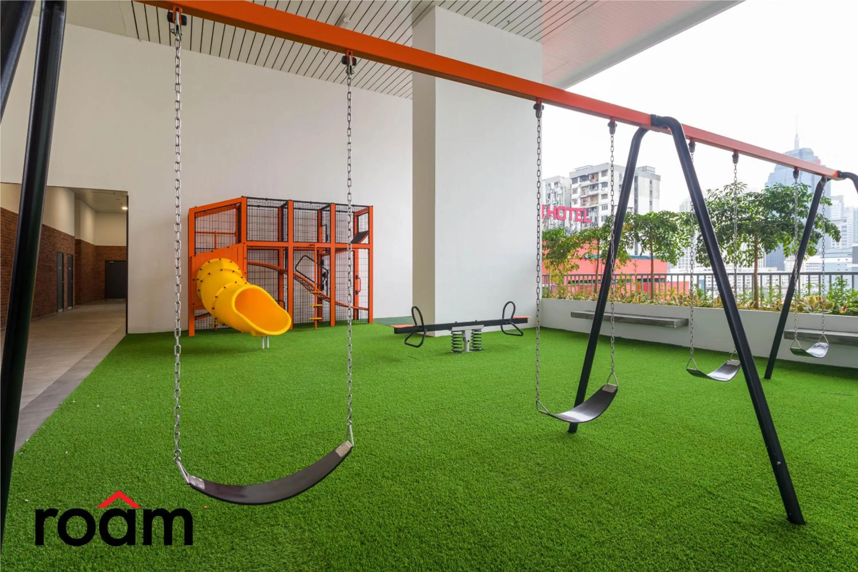 Children play ground in Chambers Residence, Sunway Putra Mall