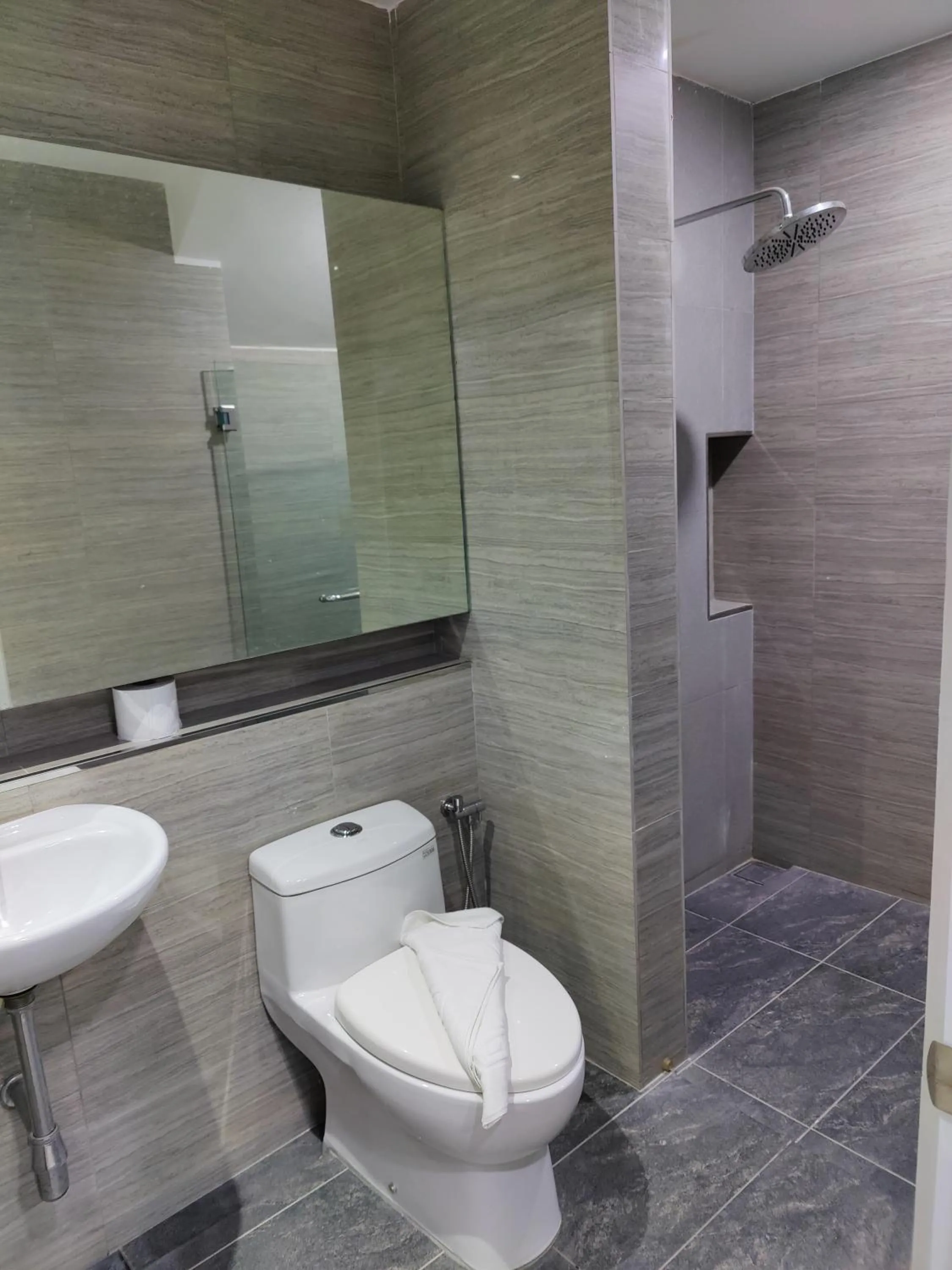 Bathroom in Hotel O Link Suite