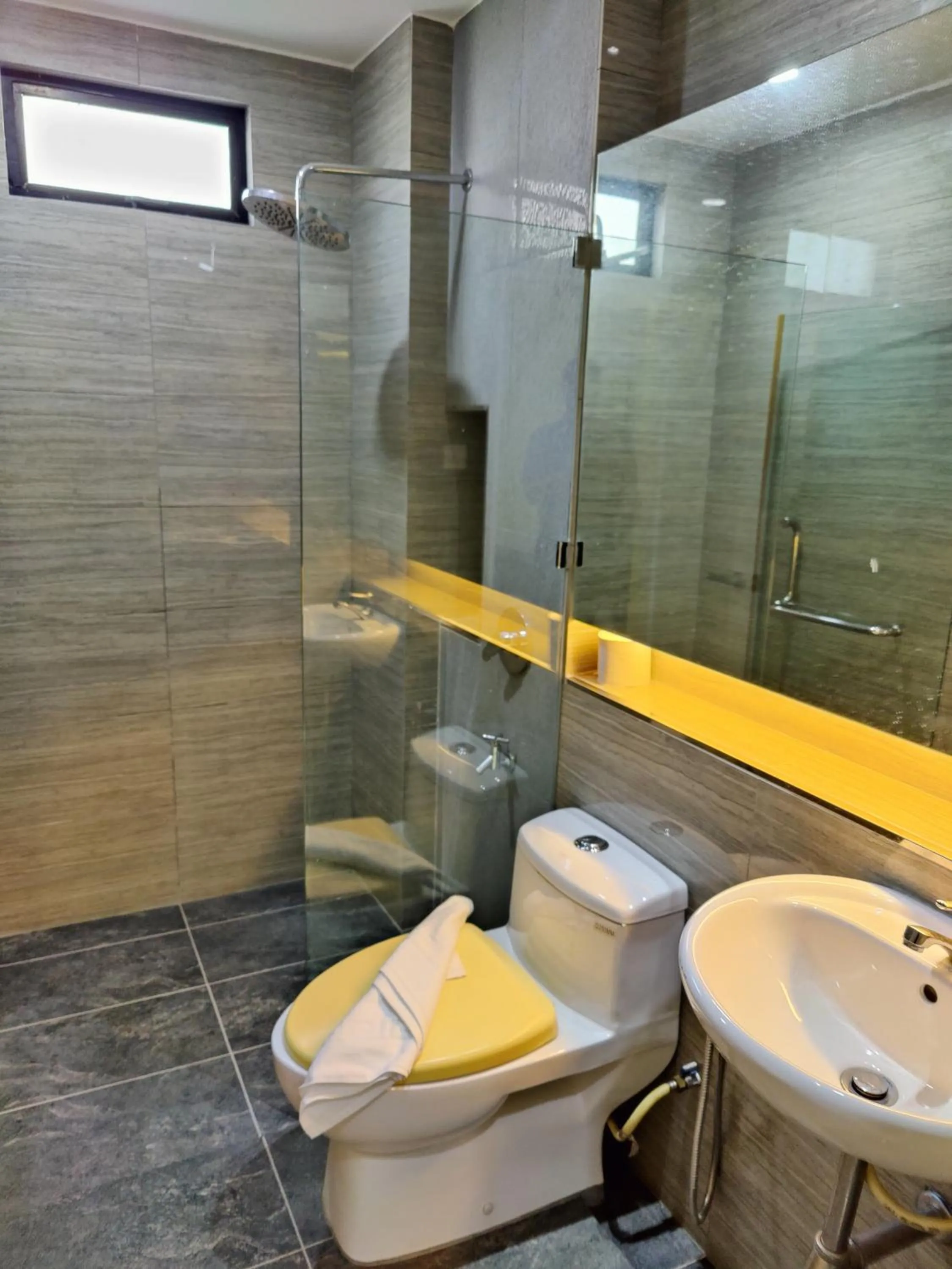 Bathroom in Hotel O Link Suite