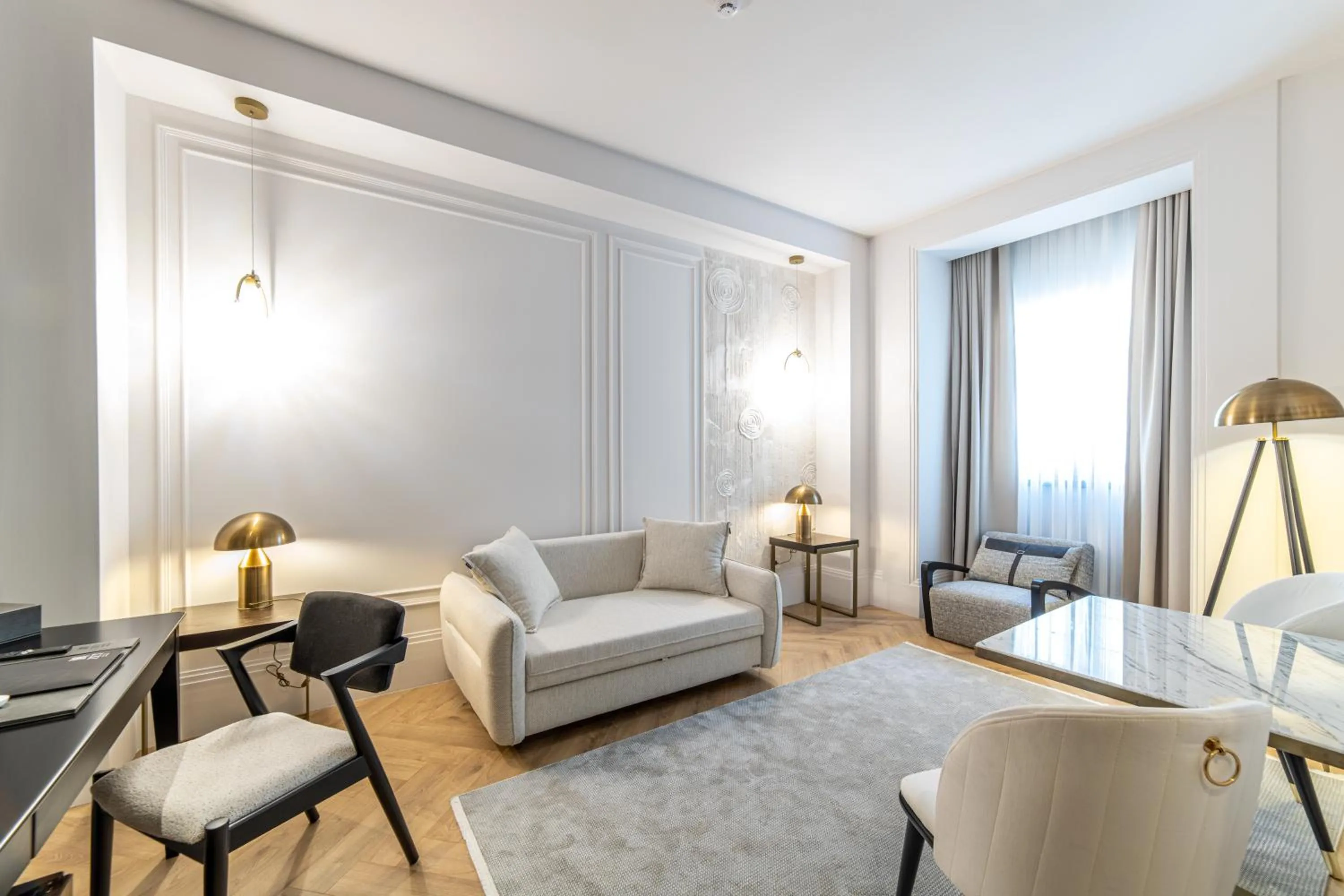 Living room in ZET Hotel