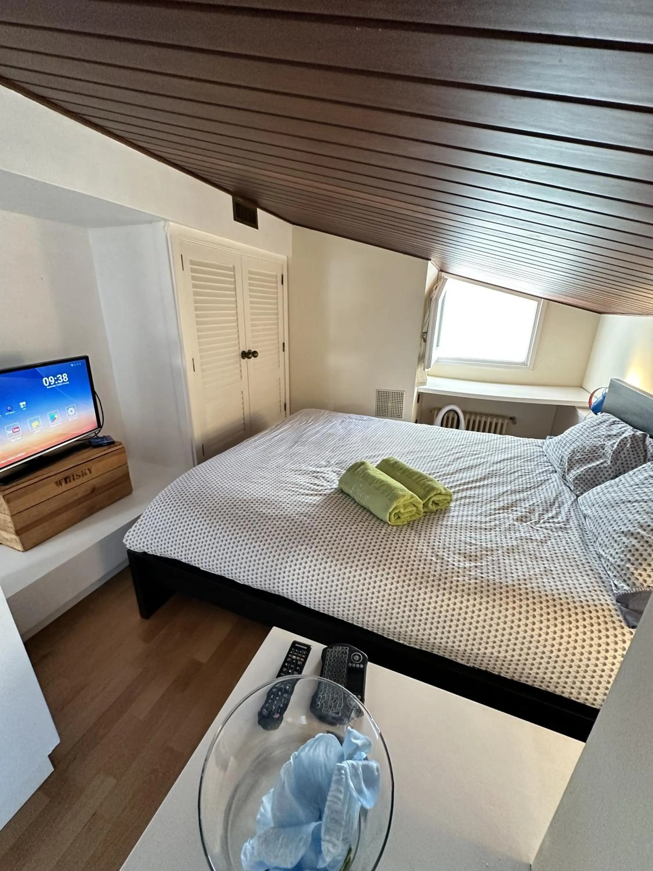 Bed in Solo Atico Guest Suites