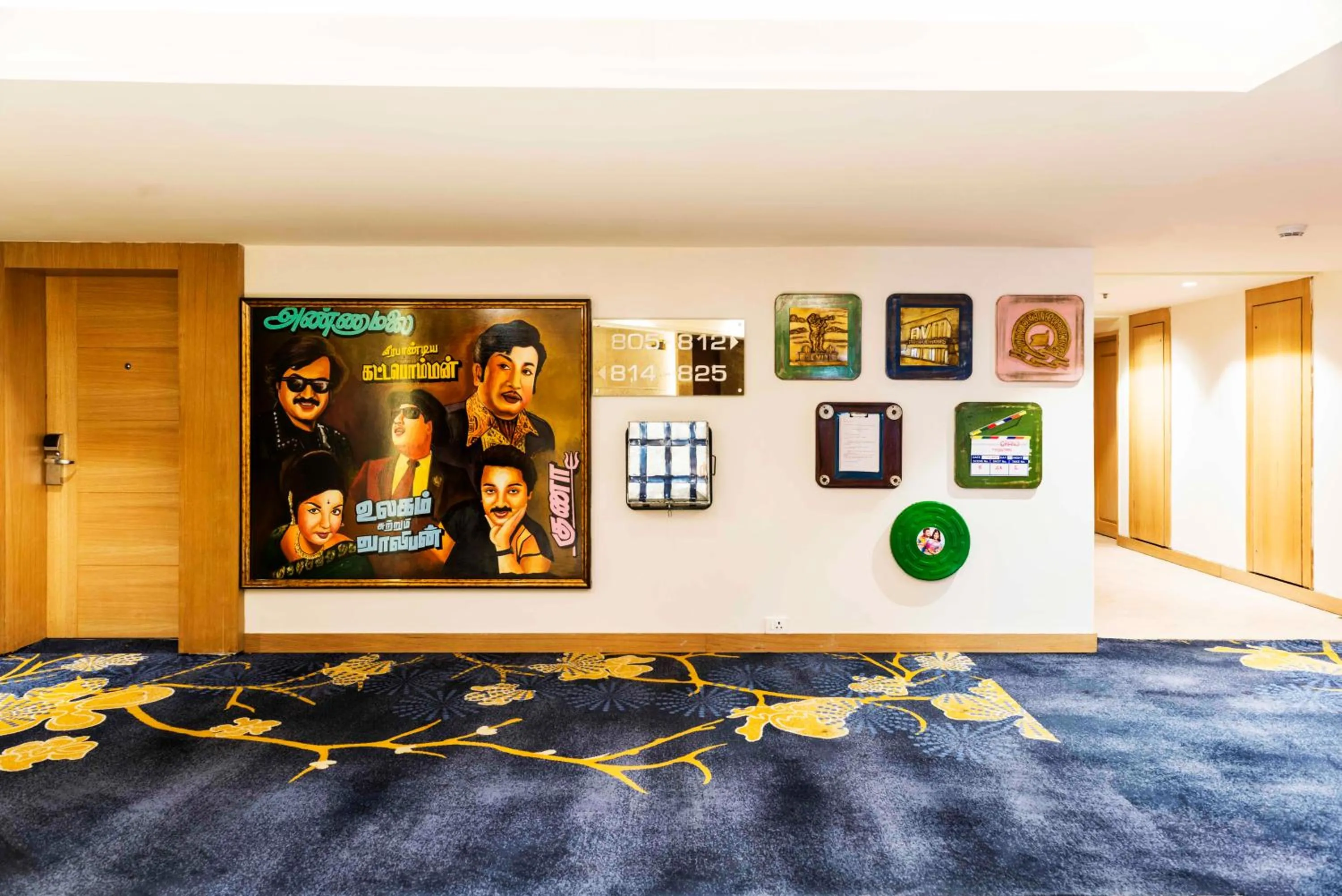 Decorative detail in Grand Chennai by GRT Hotels