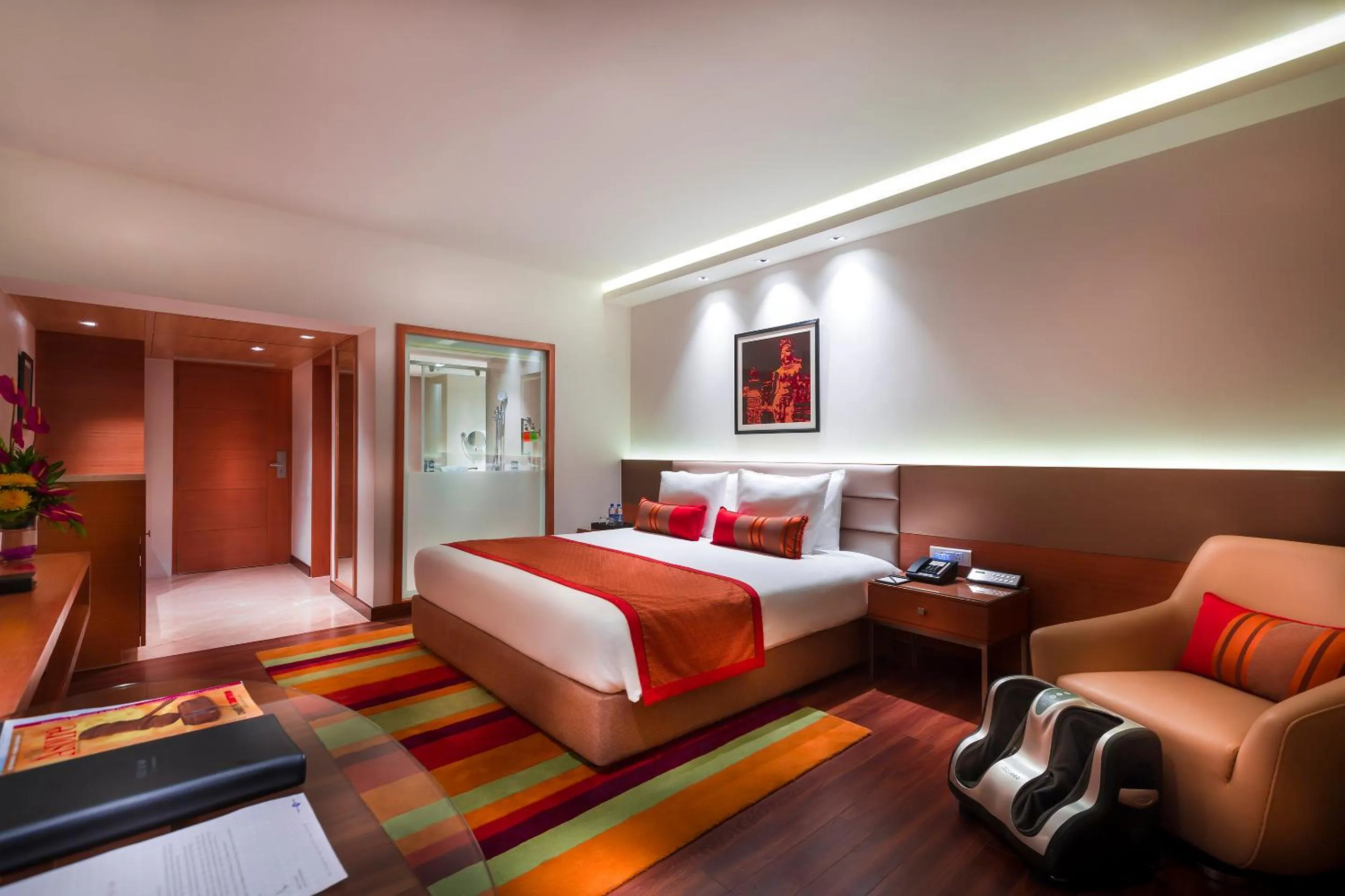 Photo of the whole room, Bed in Grand Chennai by GRT Hotels