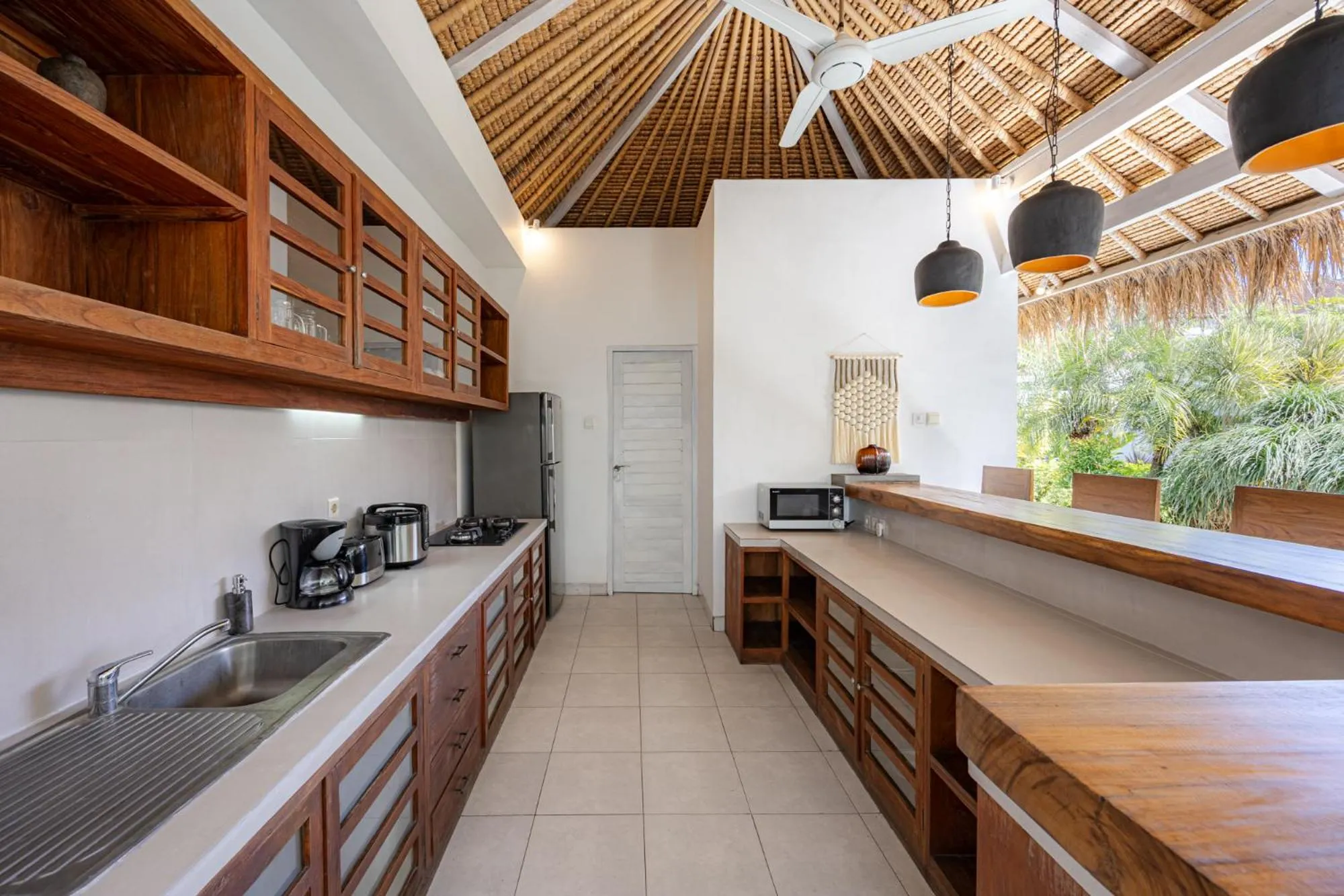 Kitchen or kitchenette in Newly renovated Villa Noa by Optimum Bali Villas