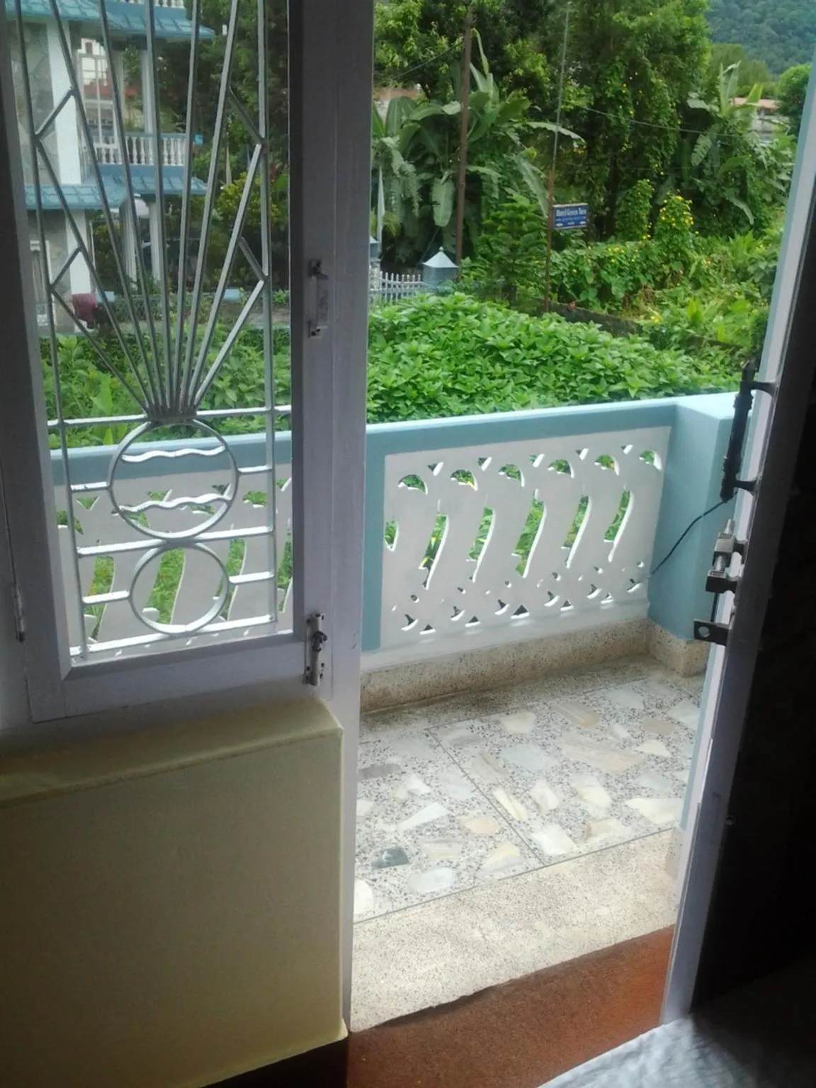 Garden view in New United Hotel