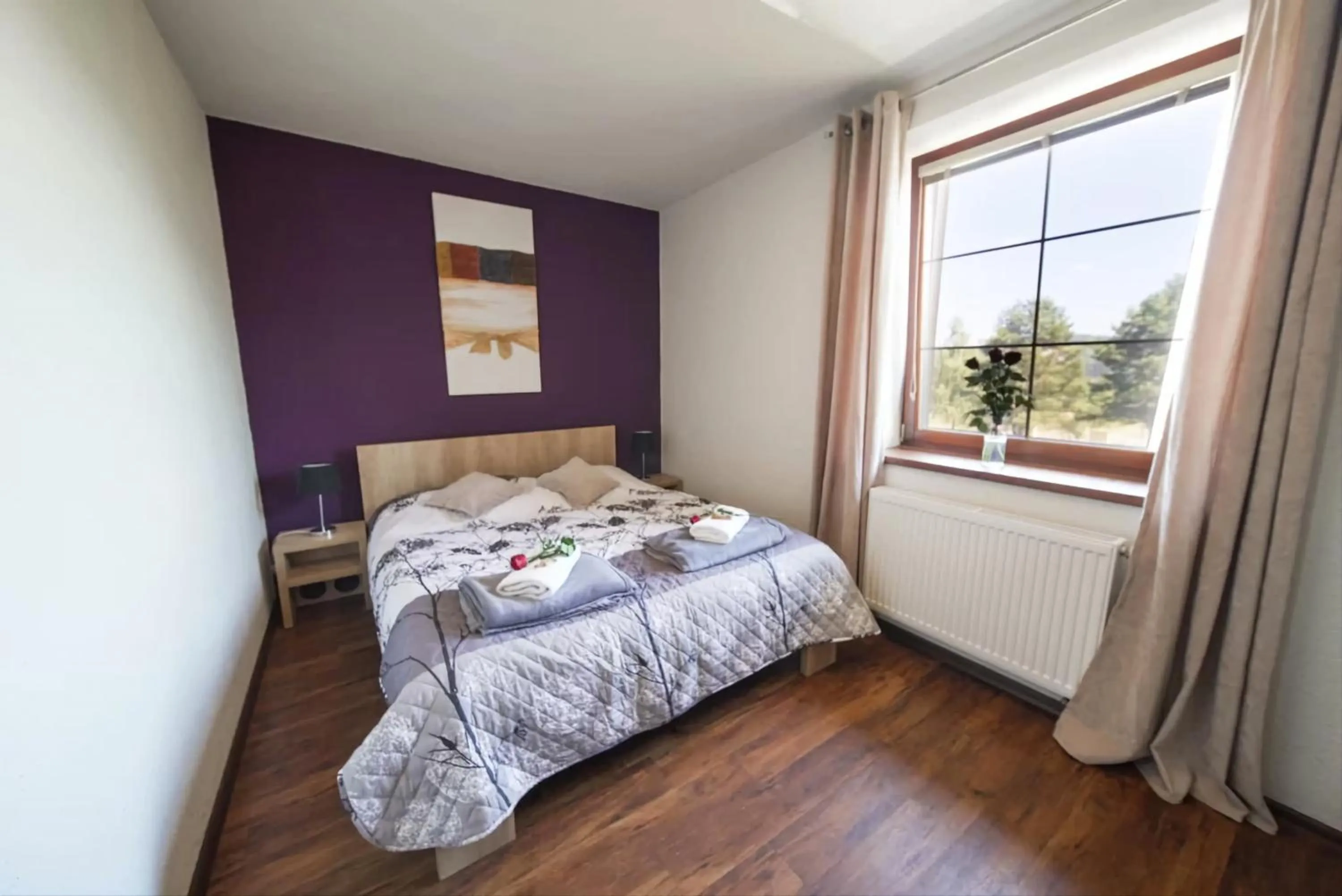 Bedroom, Bed in Wellness Penzion Life