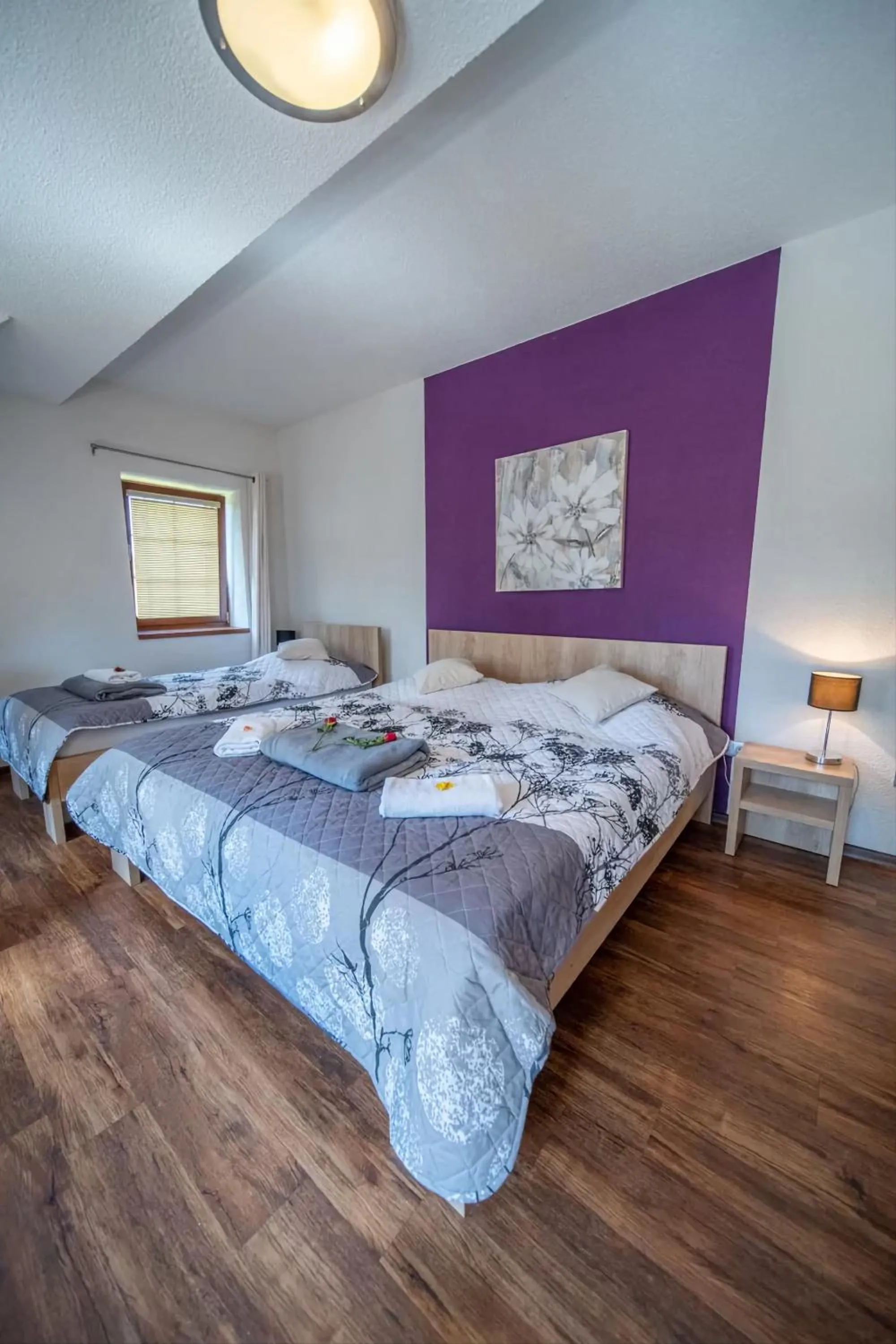 Bedroom, Bed in Wellness Penzion Life