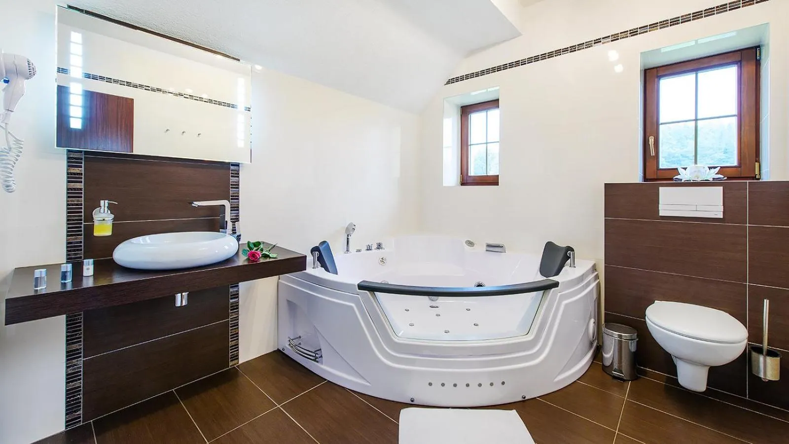 Bathroom in Wellness Penzion Life