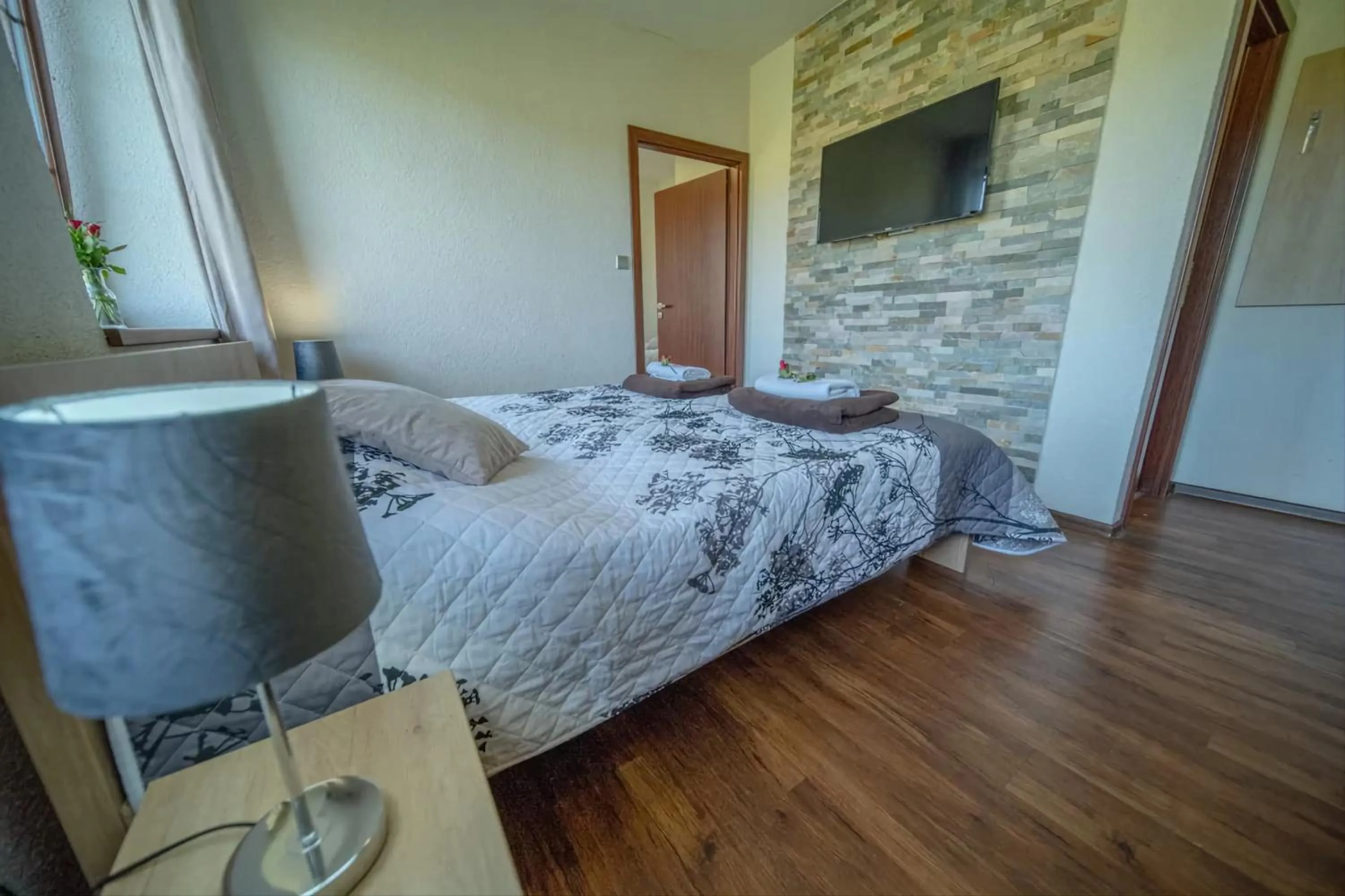 Bedroom, Bed in Wellness Penzion Life