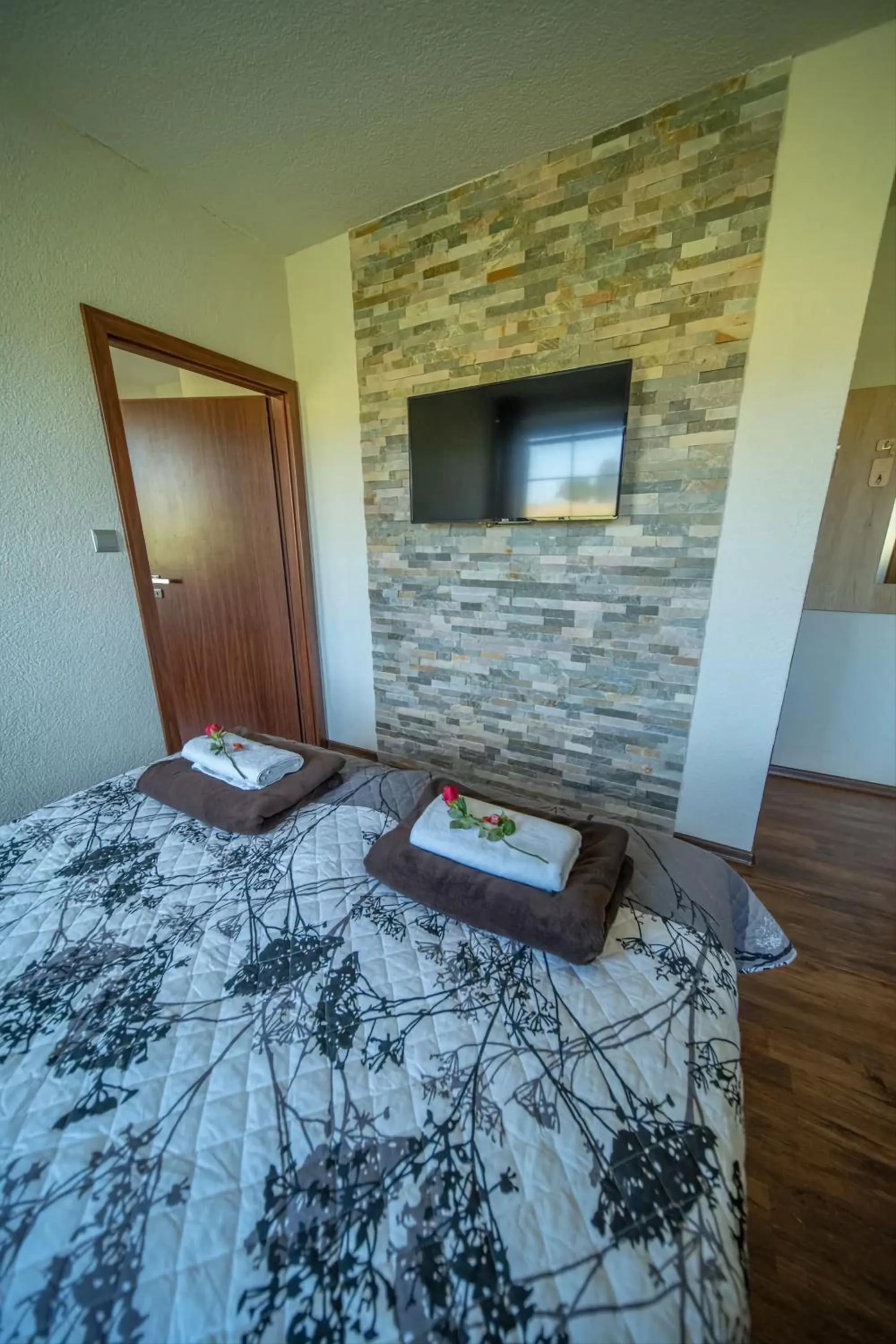 Bedroom, Bed in Wellness Penzion Life