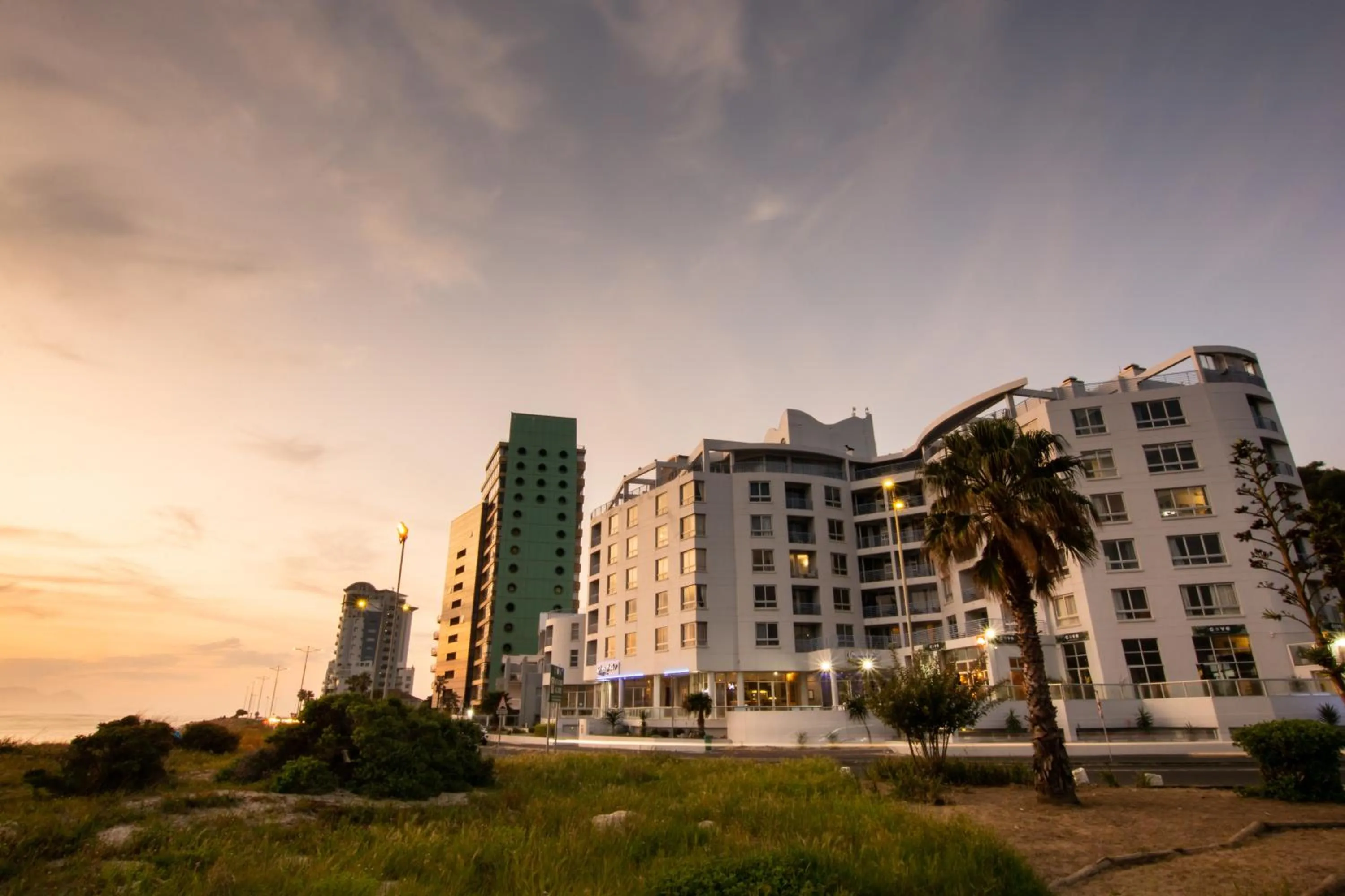 Property building in Ocean Breeze Hotel