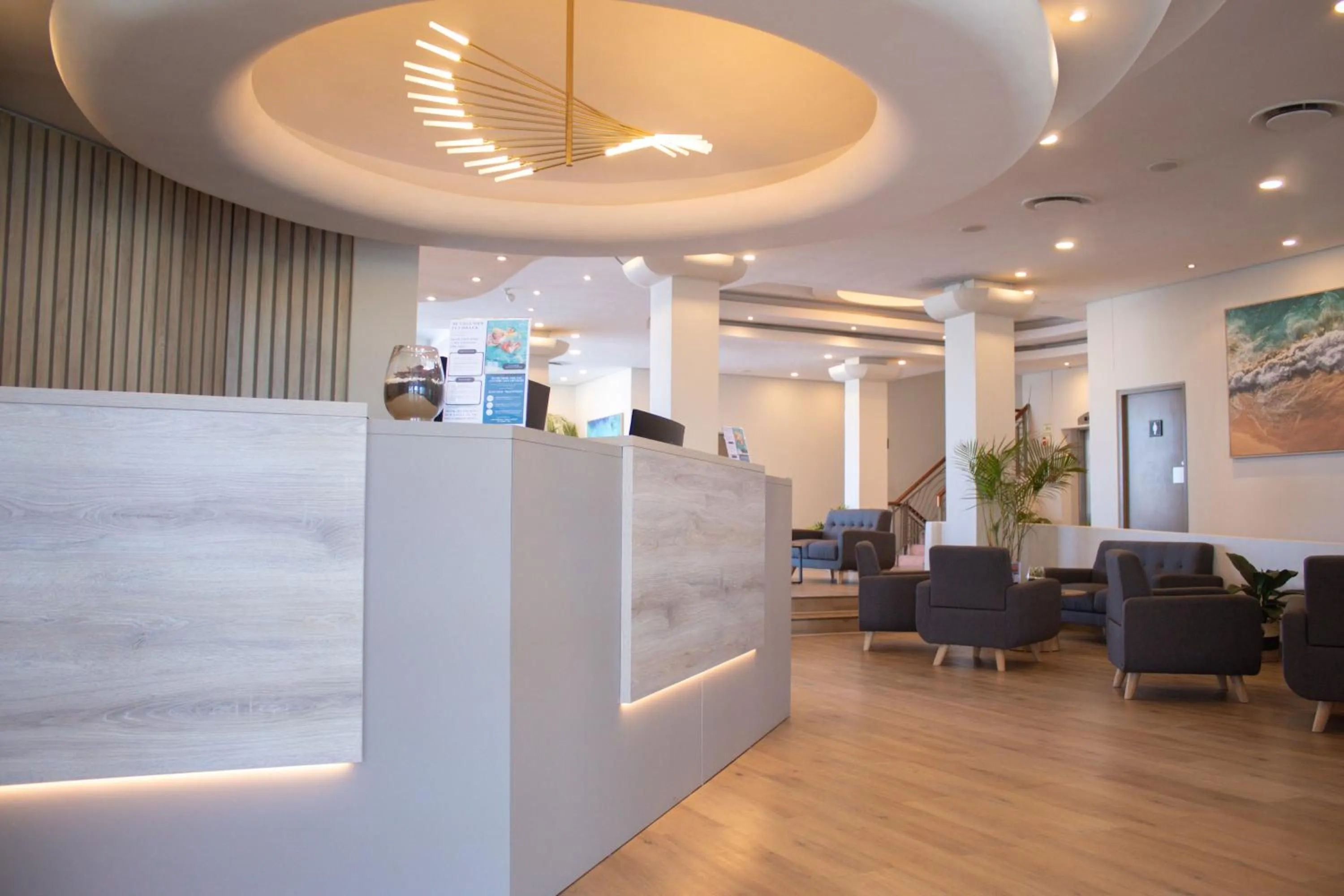 Lobby or reception in Ocean Breeze Hotel