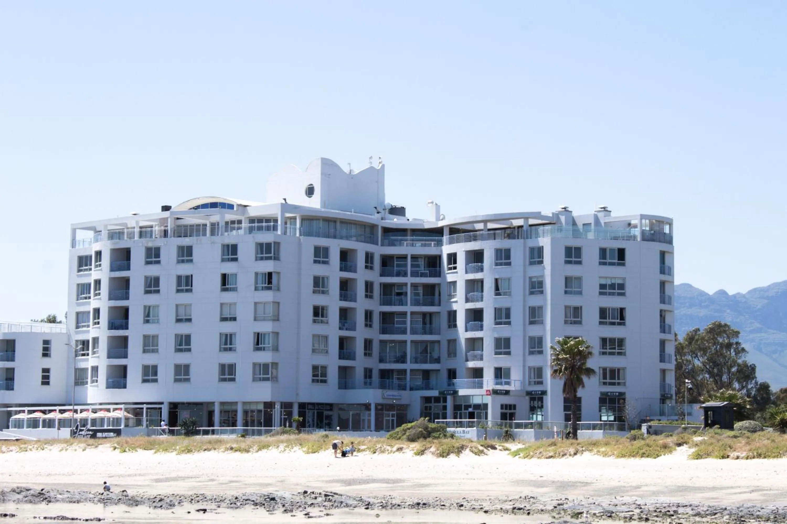 Property building in Ocean Breeze Hotel