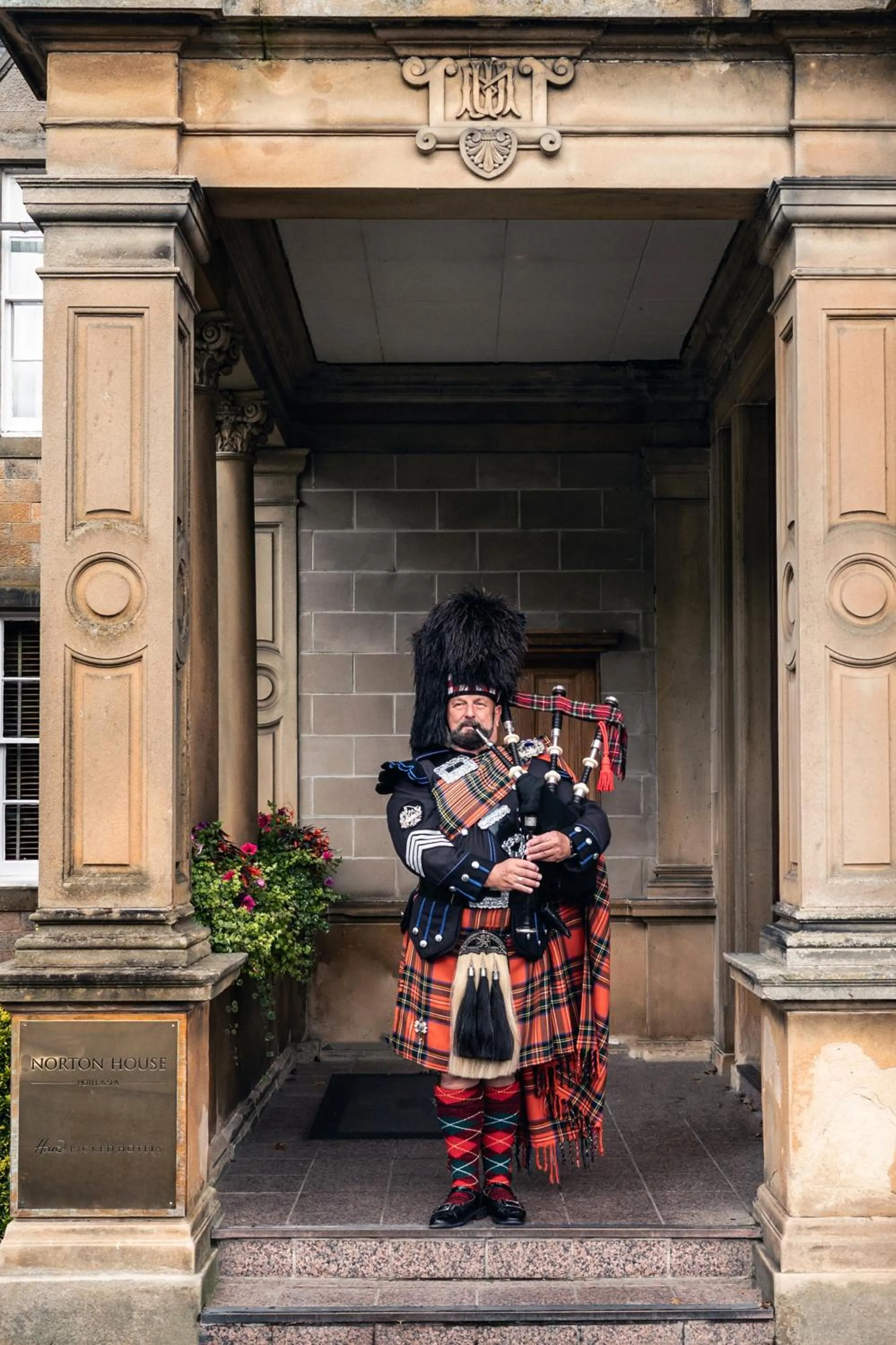 People in Norton House Hotel & Spa, Edinburgh