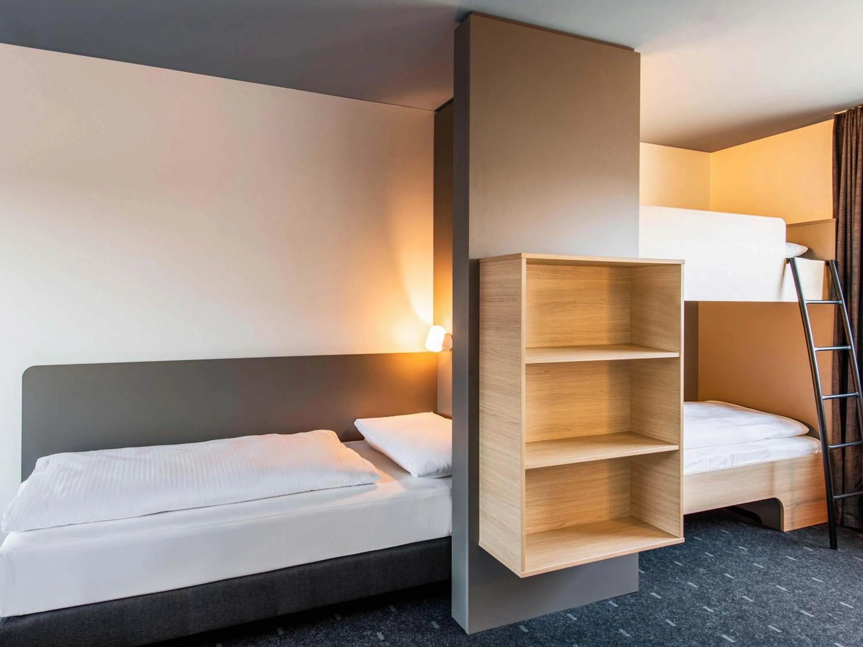 Photo of the whole room, Bed in B&B Hotel München City-West