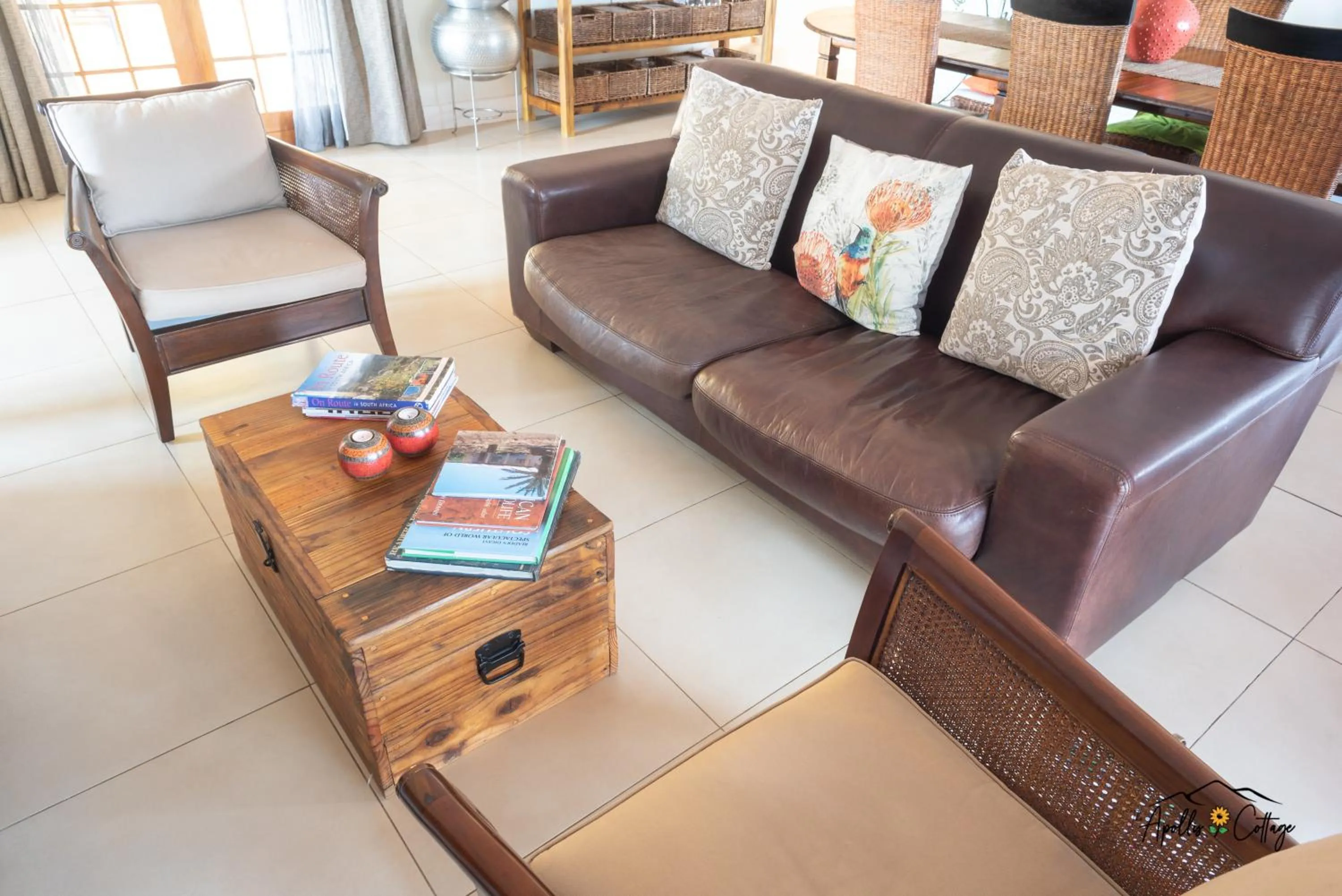 Living room in Apollis Cottage
