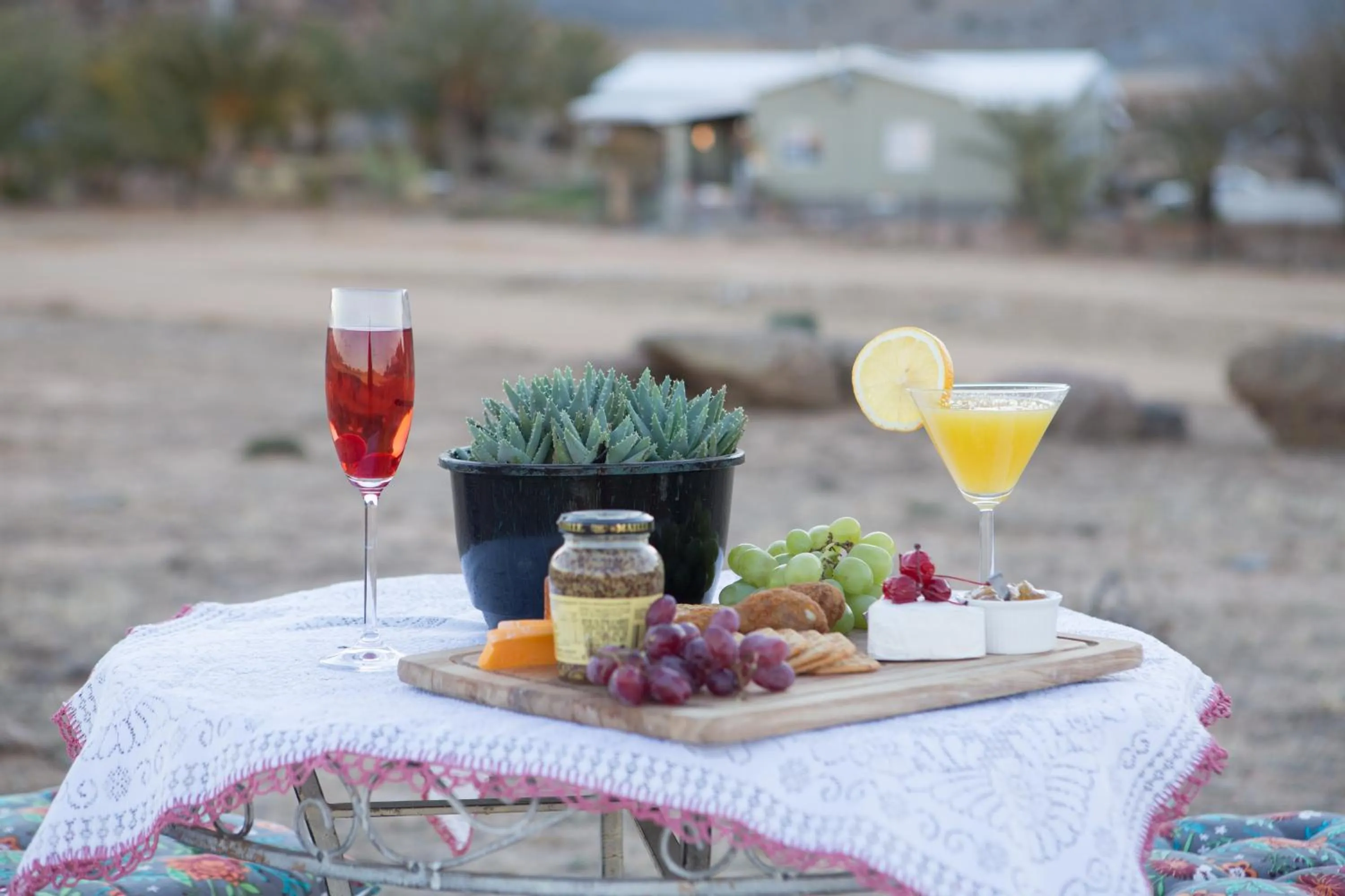 Food in Apollis Cottage