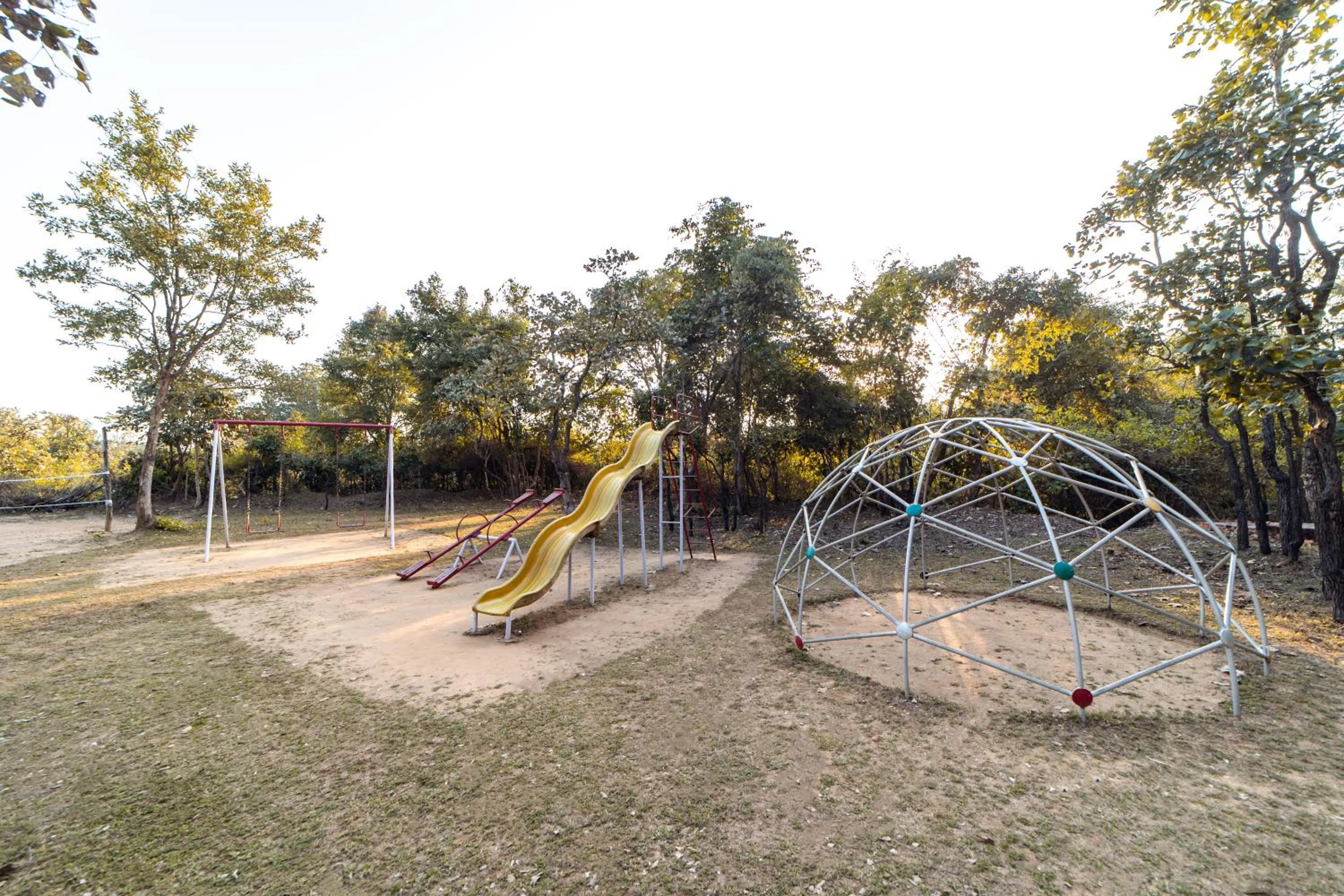 Children play ground in Tiger Trails Resort