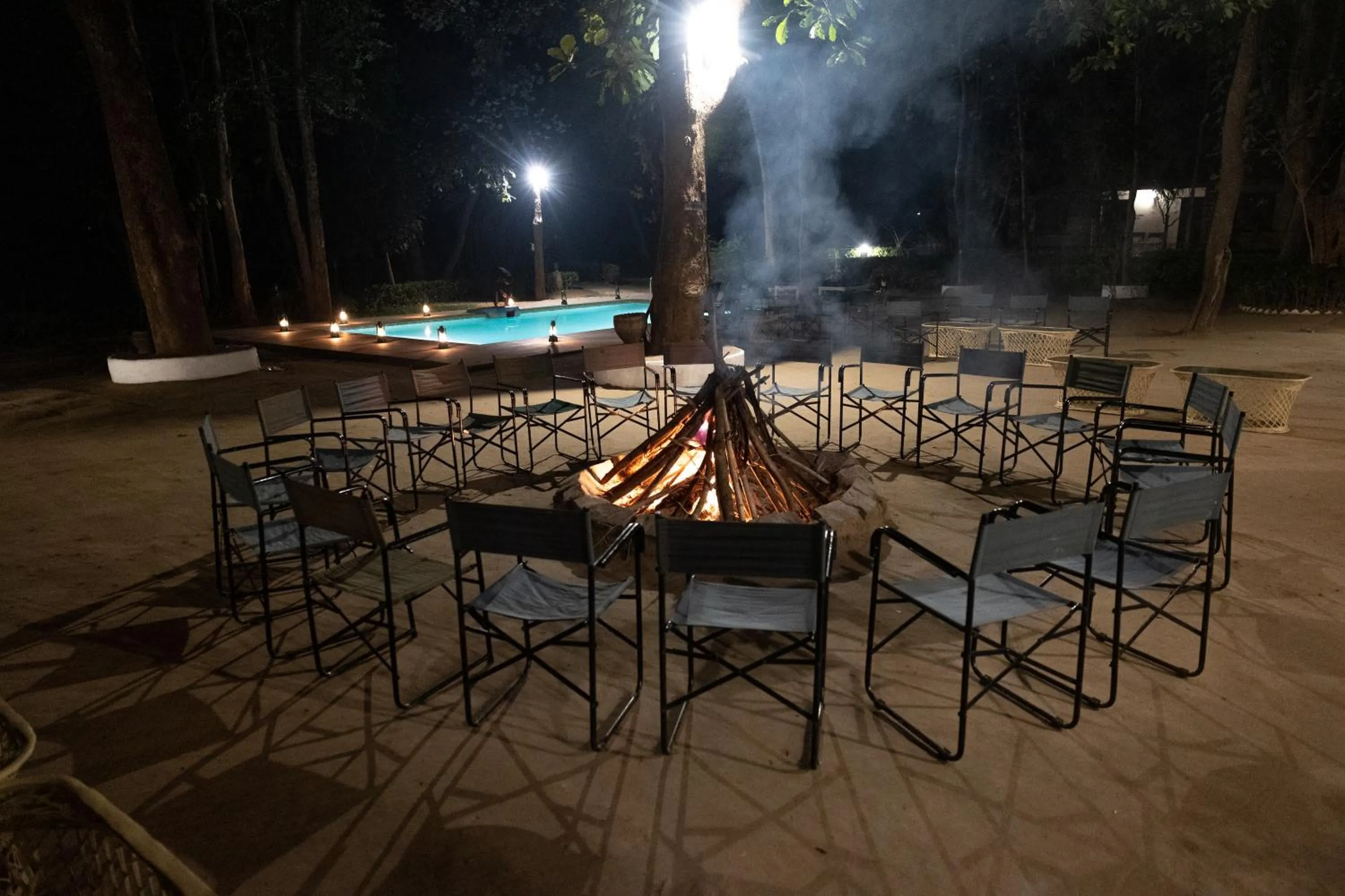 Patio in Tiger Trails Resort