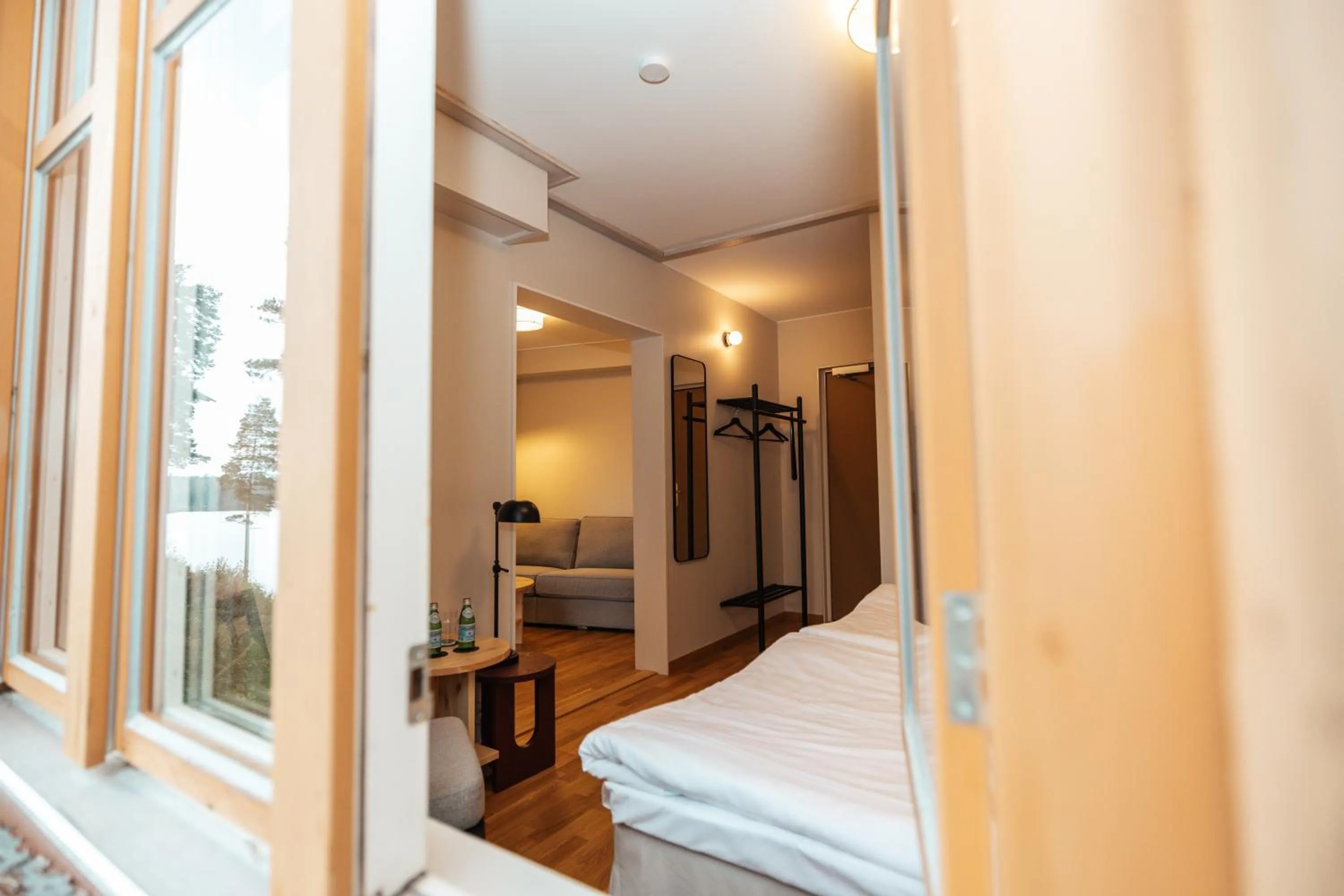 Photo of the whole room, Bed in Barken Lodge