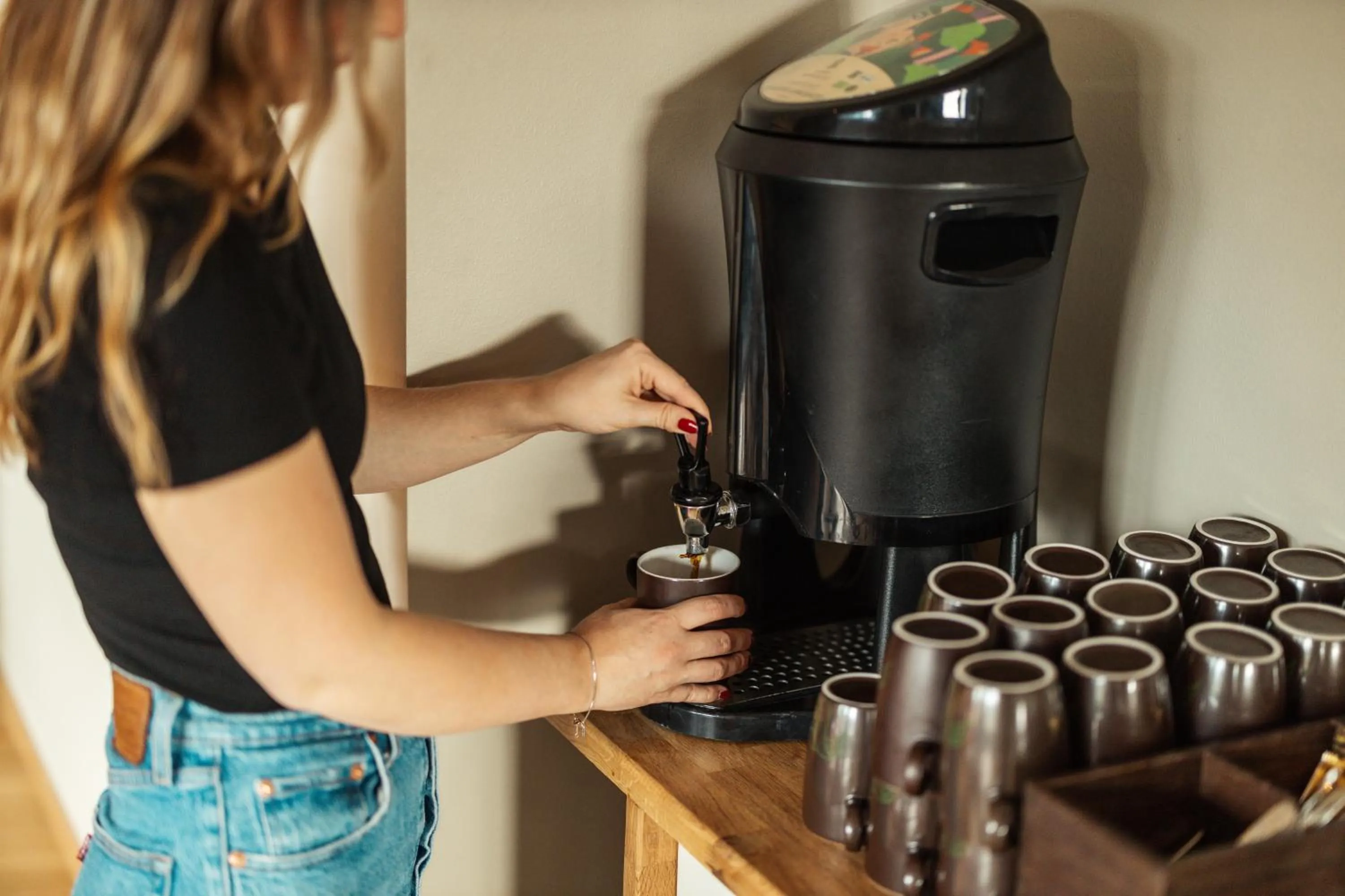 Coffee/tea facilities in Barken Lodge