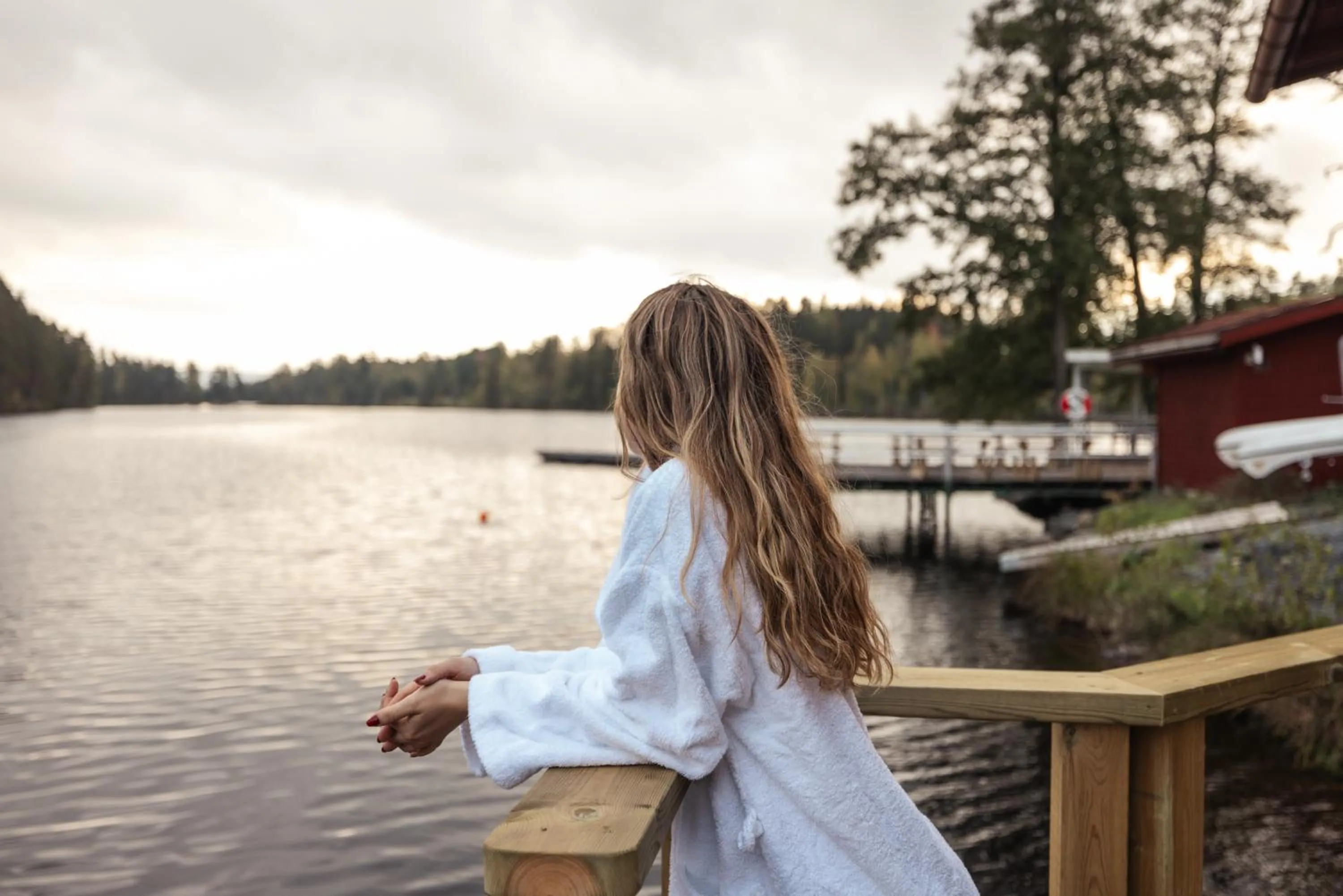 People in Barken Lodge