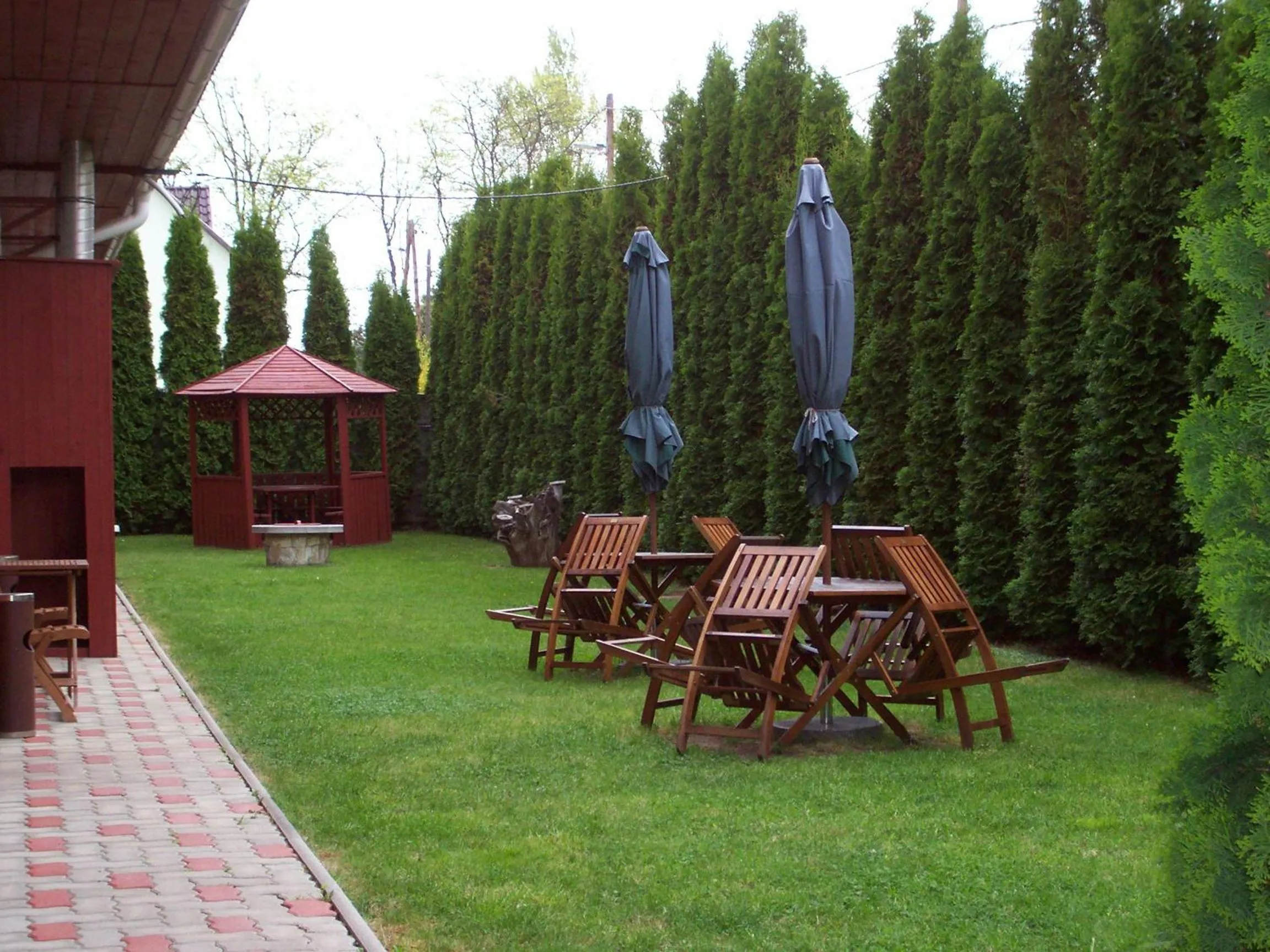 Garden in Bélkő Panzió