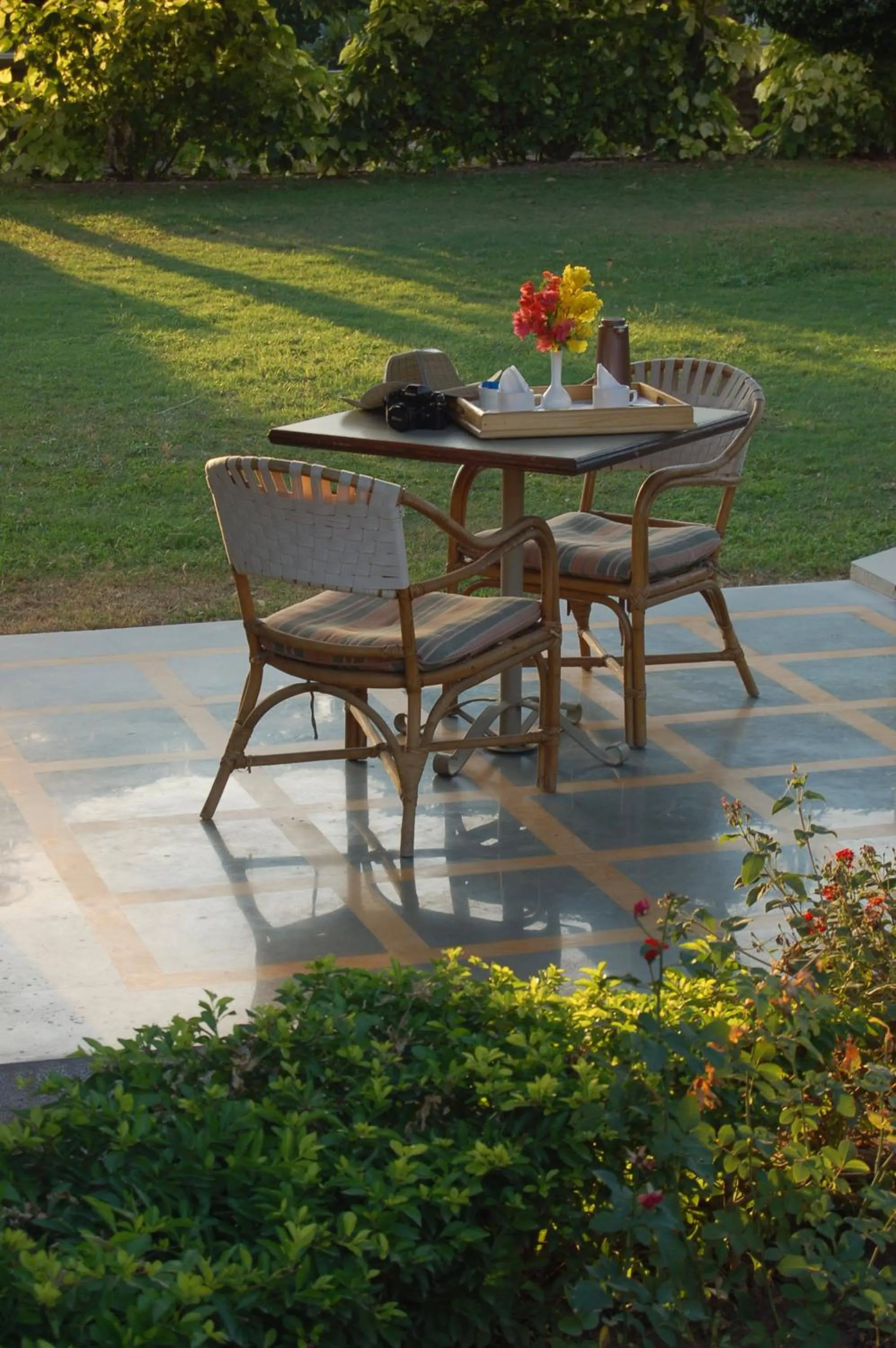 Patio in The Meadows Resort and Spa