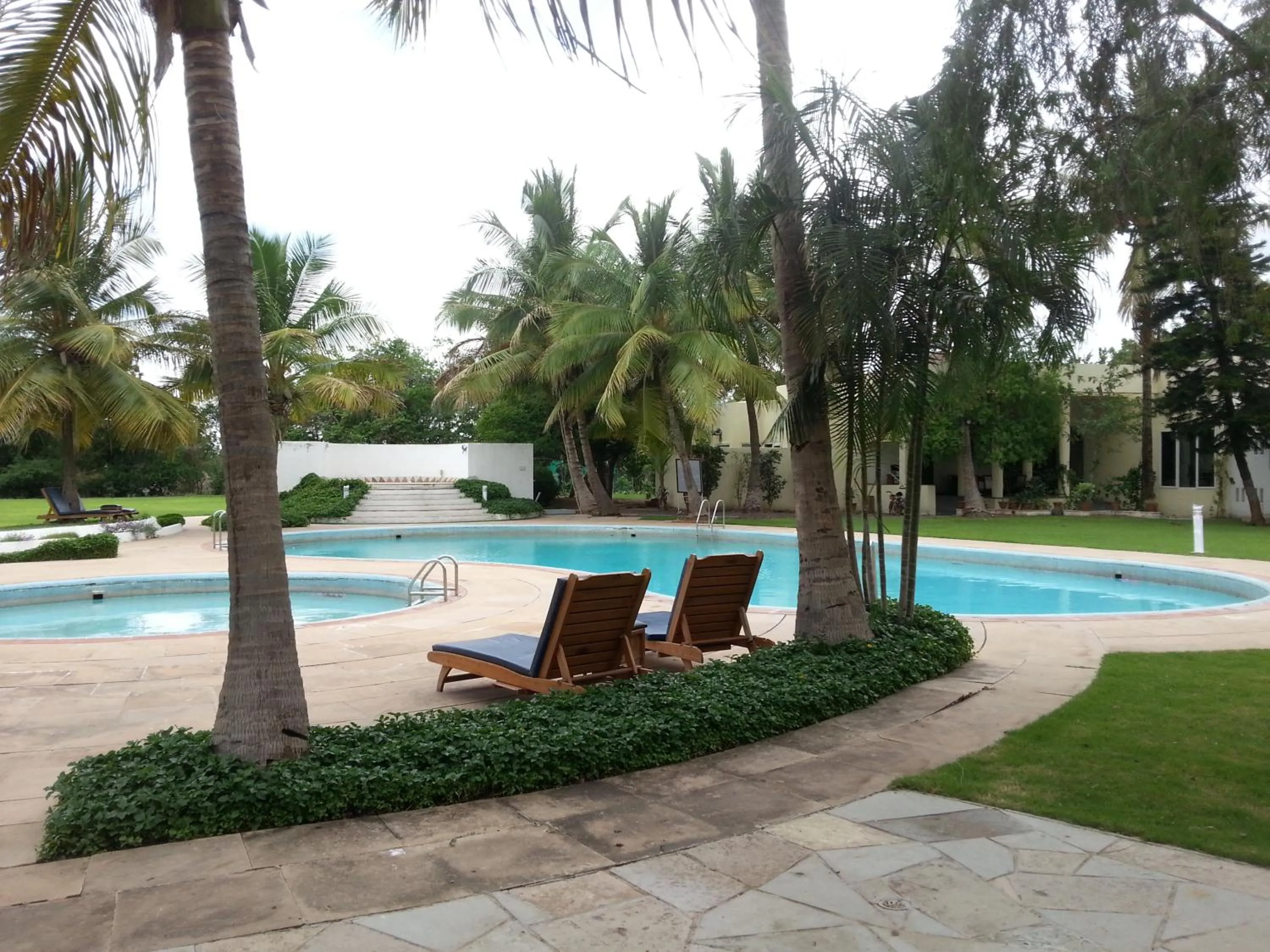 Pool view in The Meadows Resort and Spa