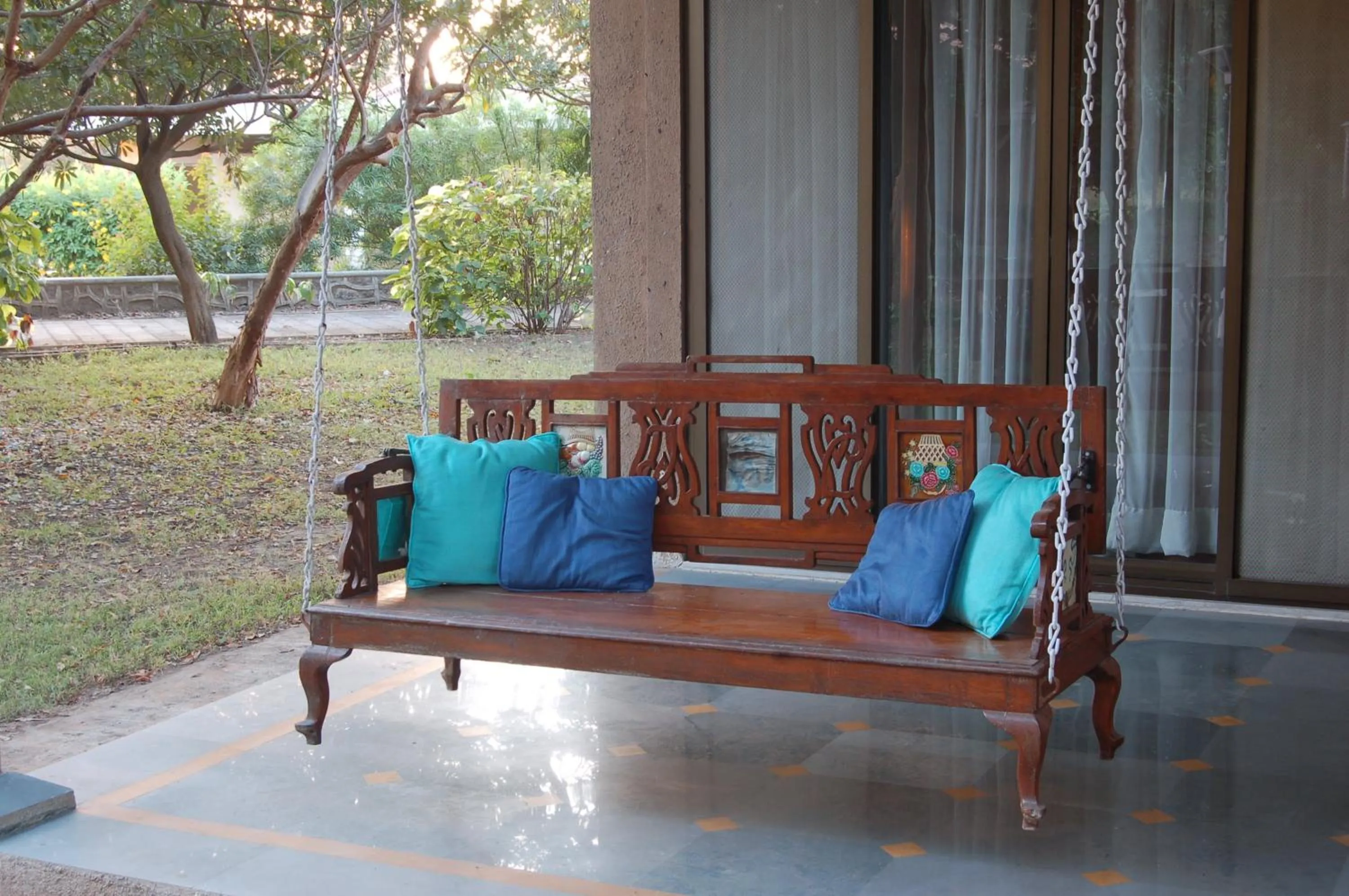 Patio in The Meadows Resort and Spa