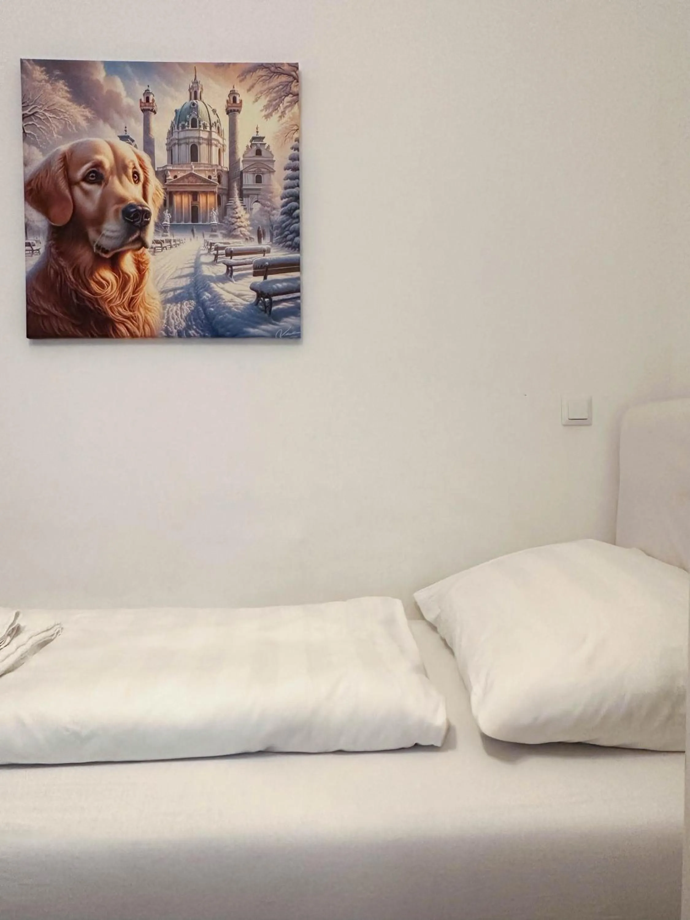 Photo of the whole room, Bed in Old Vienna Apartments