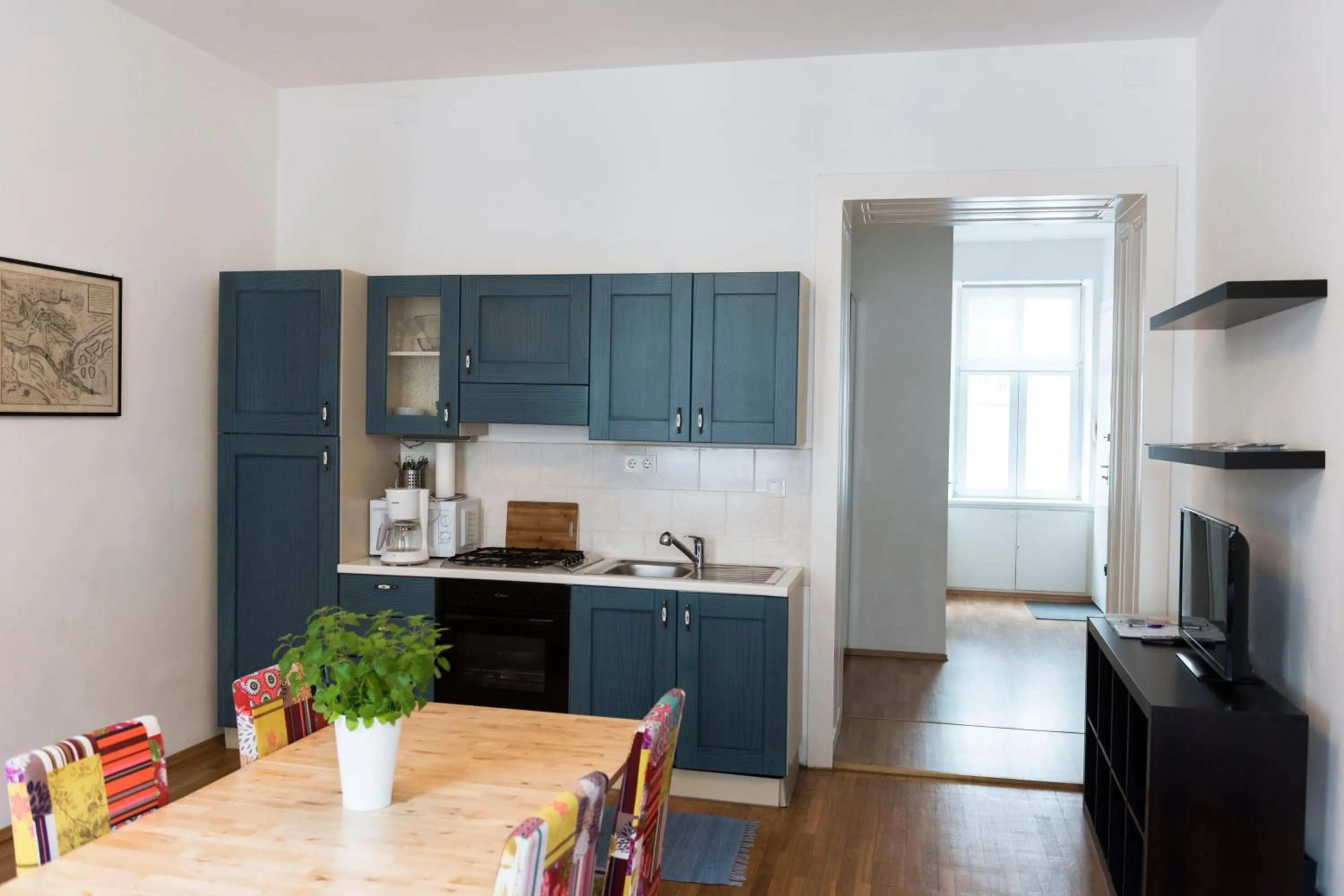 Kitchen or kitchenette in Old Vienna Apartments