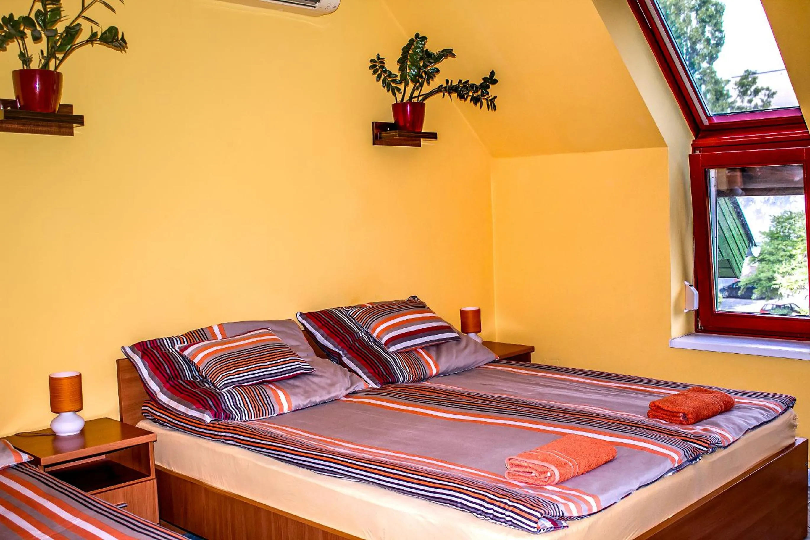 Bedroom in Nexus Vendégház Szeged