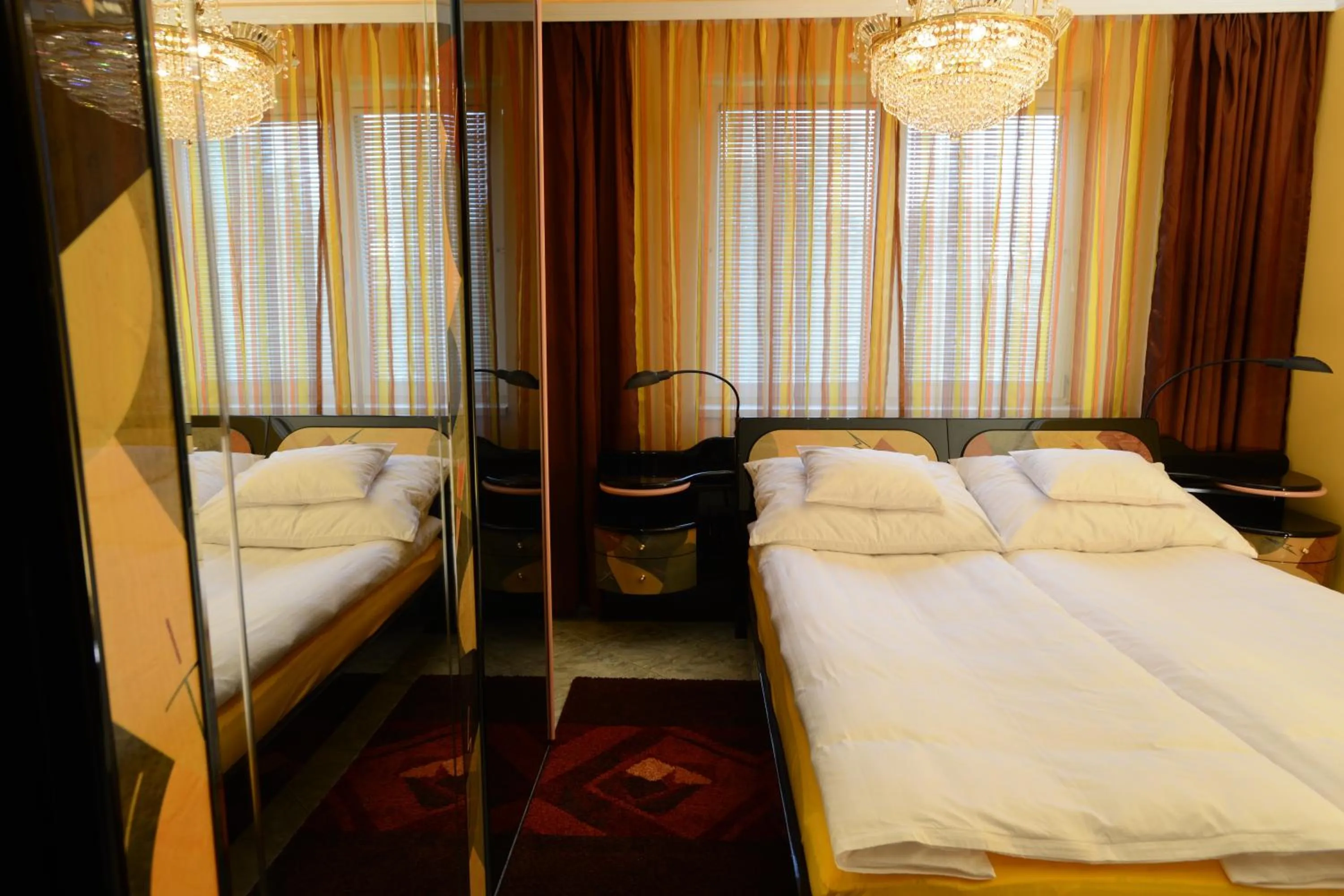 Bedroom in Nexus Vendégház Szeged