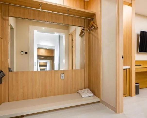 Bed in Yangsan Time Square Hotel