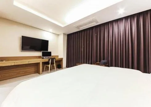 Bed in Yangsan Time Square Hotel