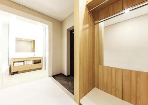 Bed in Yangsan Time Square Hotel