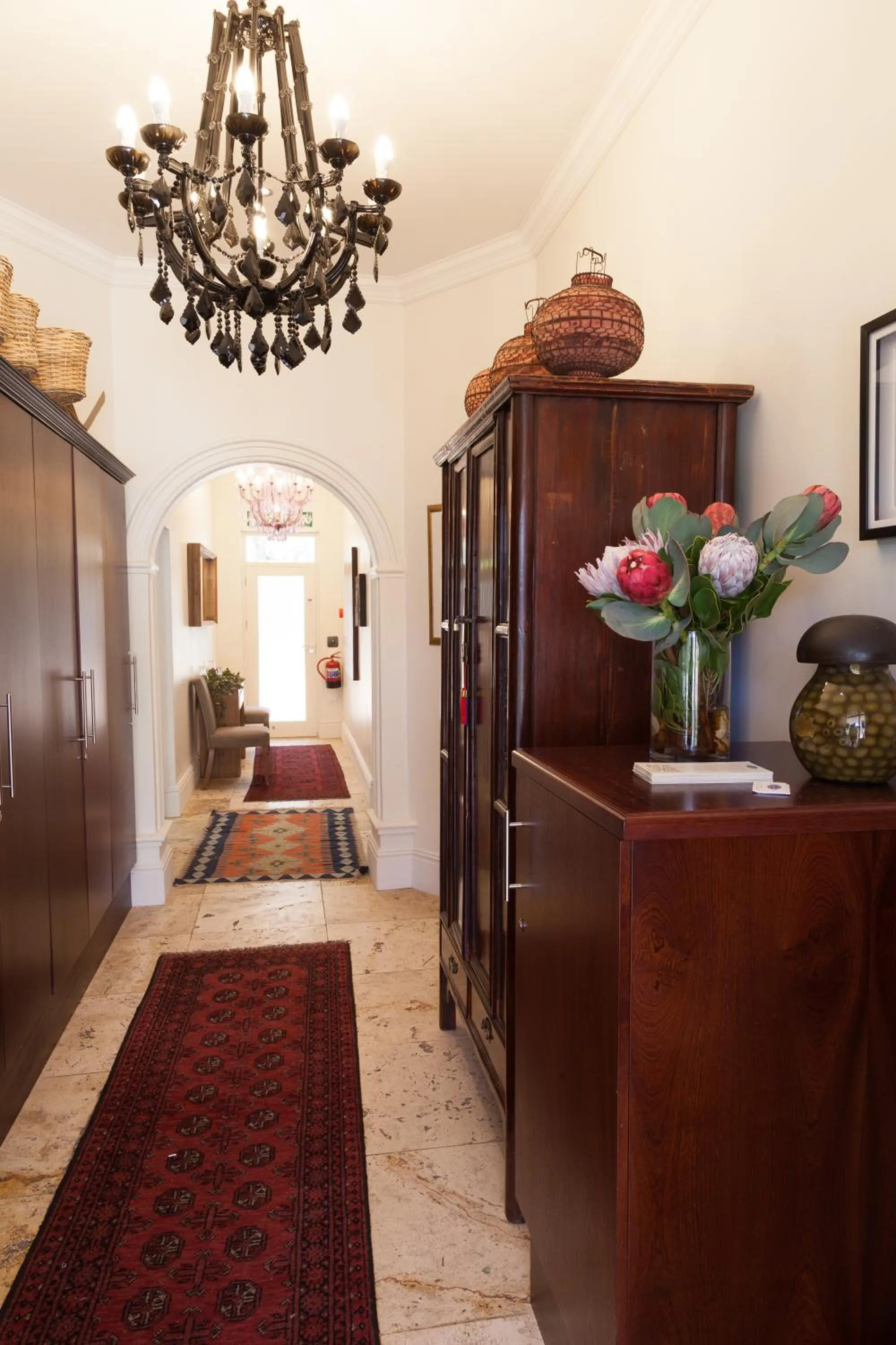 Lobby or reception, Bed in Auberge Daniella