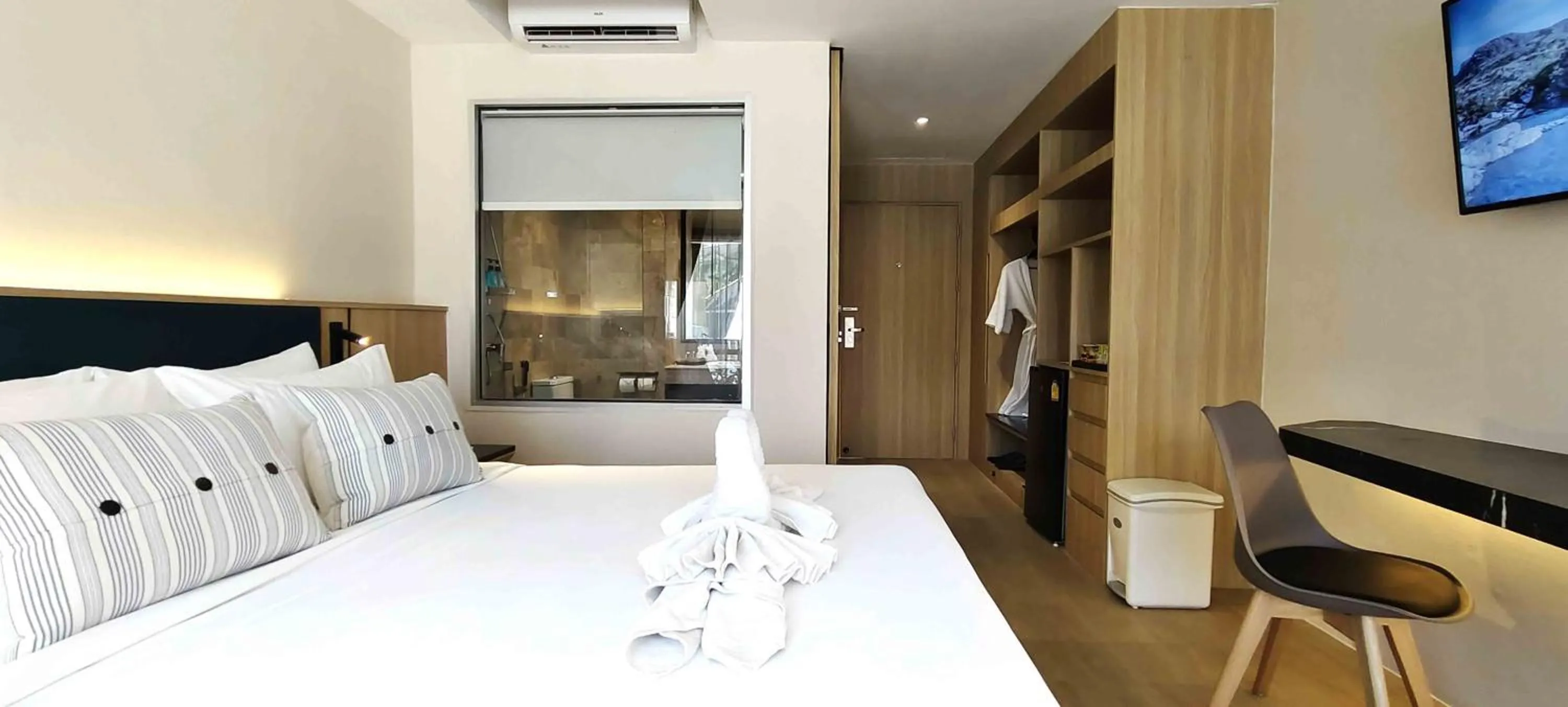 Bed in Pooh Beach Resort & Spa