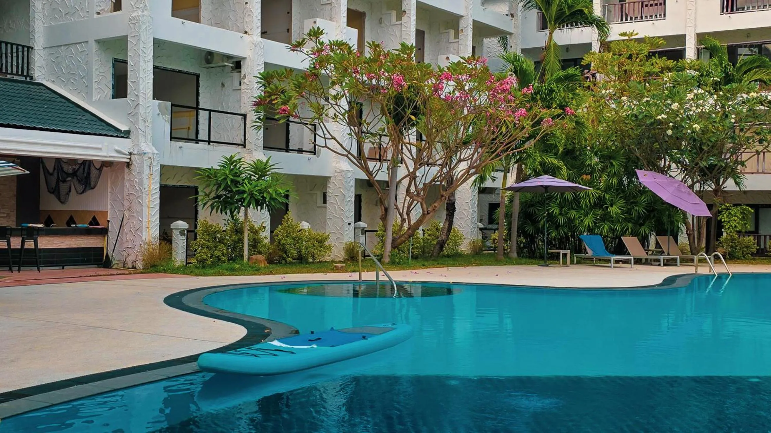 Property building in Pooh Beach Resort & Spa