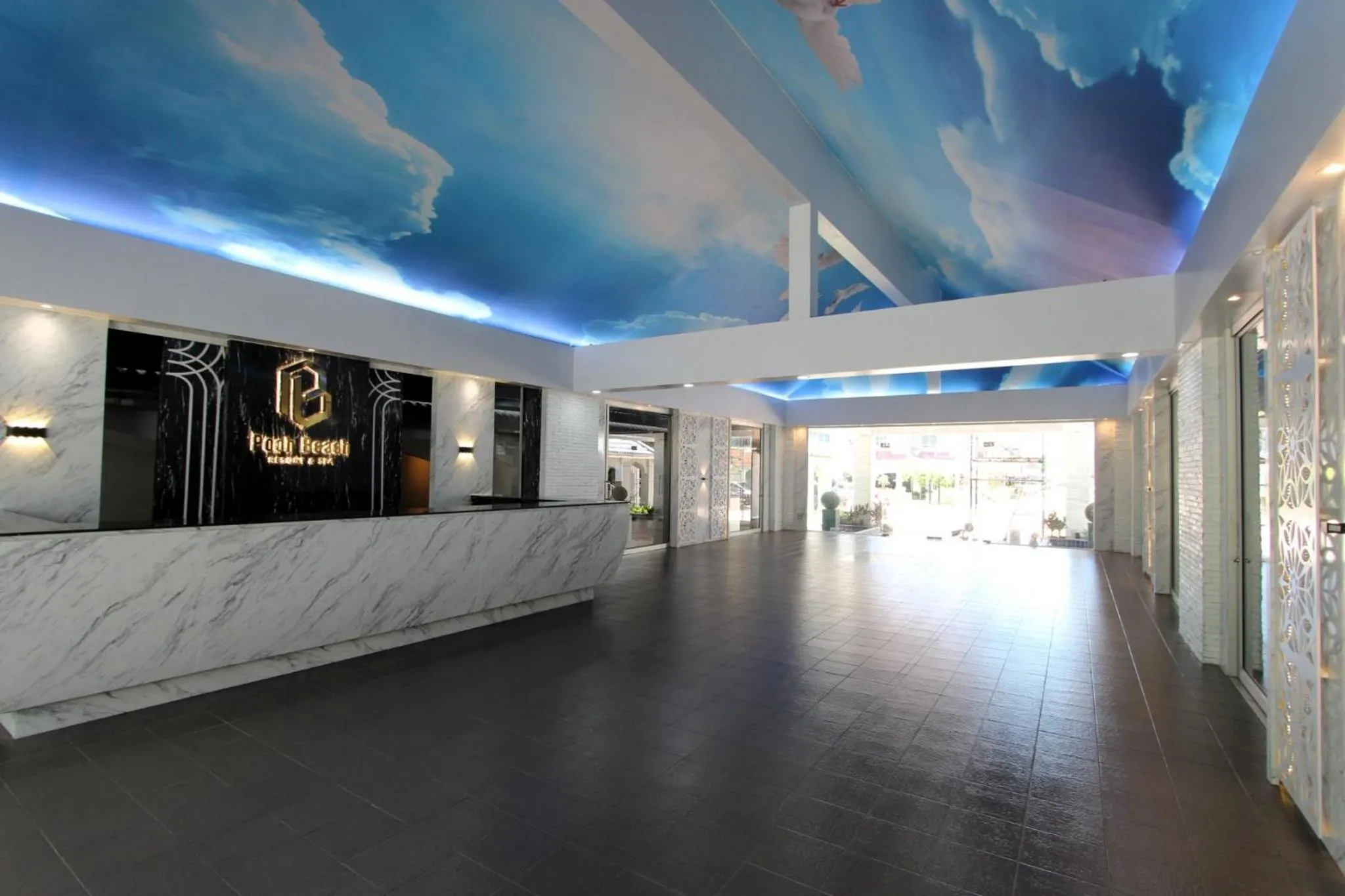 Lobby or reception in Pooh Beach Resort & Spa