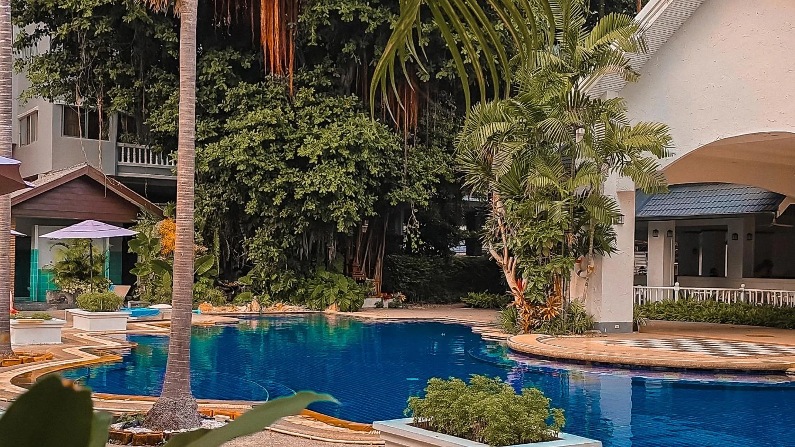 Property building in Pooh Beach Resort & Spa