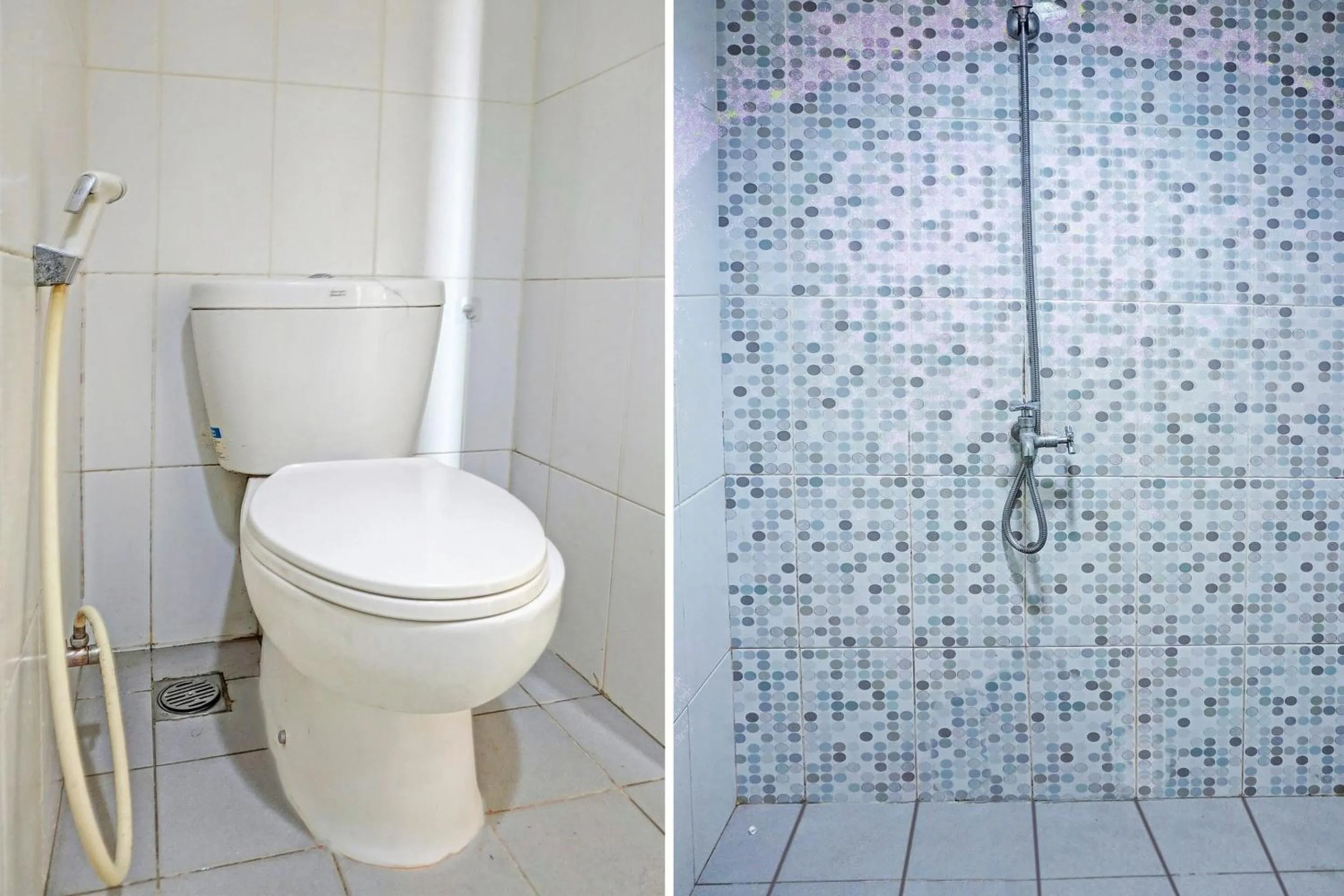 Bathroom in Collection O 92959 Apartement Sentraland Karawang By AT Room