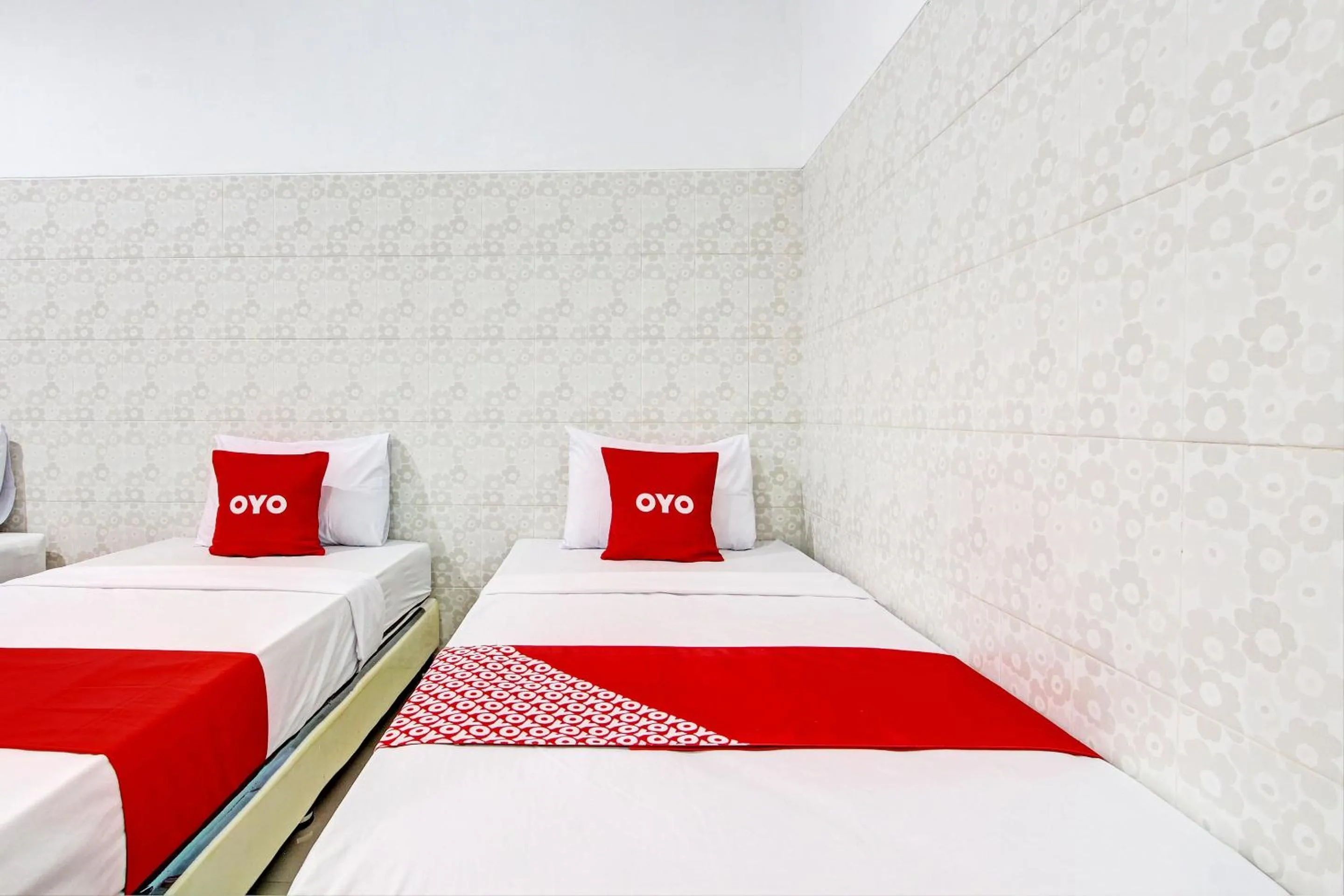 Bedroom in Hotel O Griya Lestari Pati 2