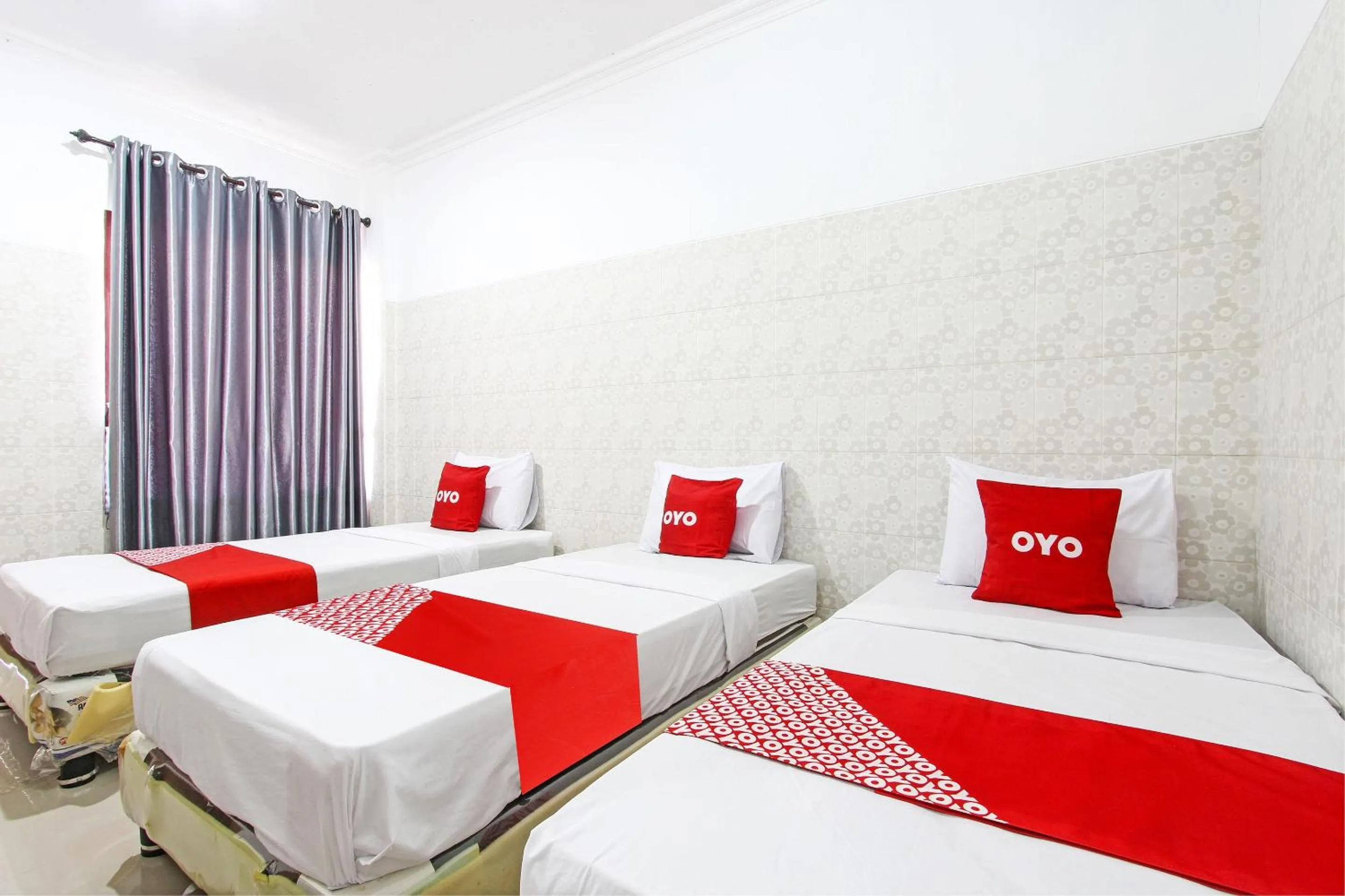 Bedroom in Hotel O Griya Lestari Pati 2